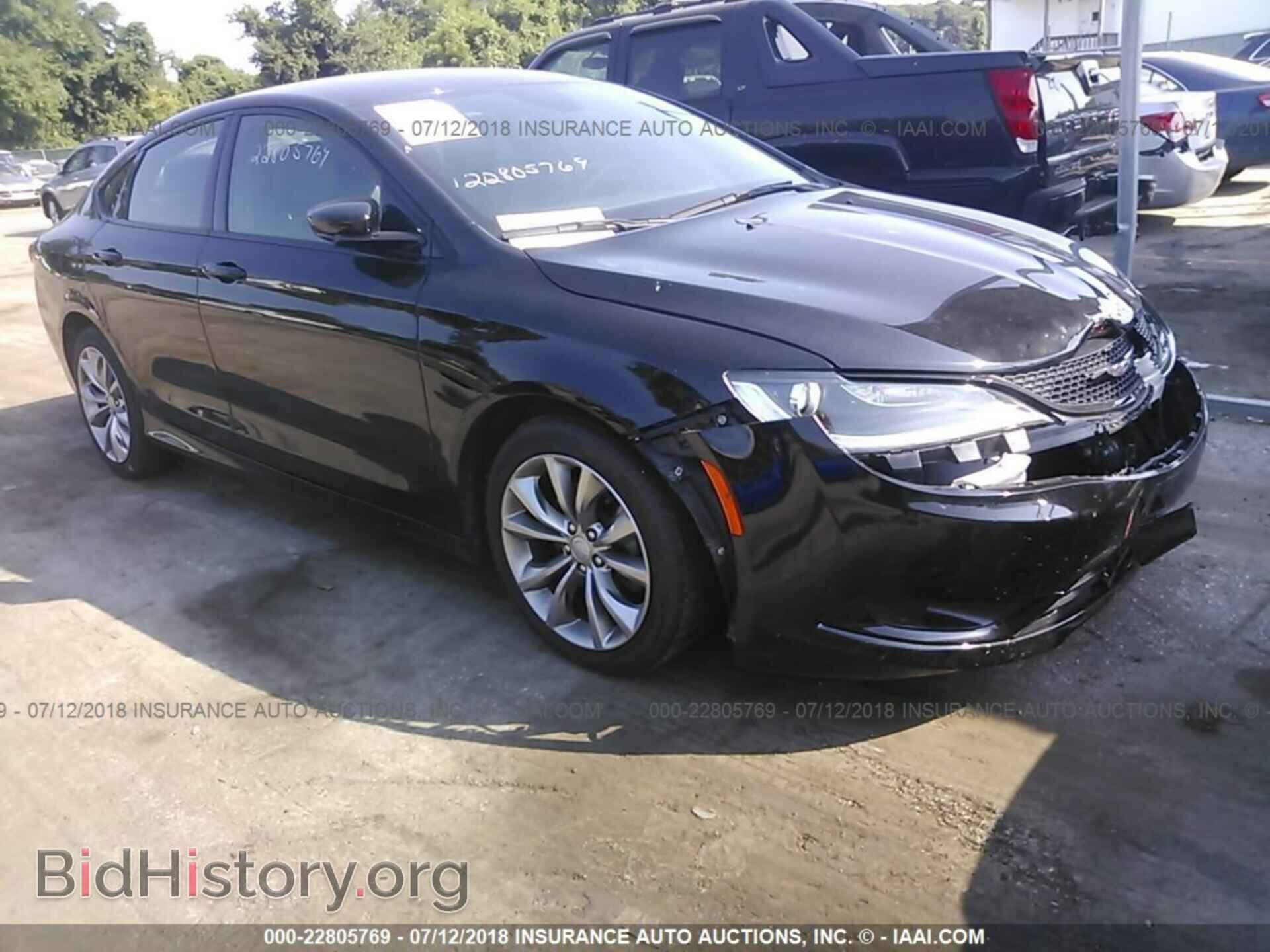 Фотография 1C3CCCBB2FN565063 - Chrysler 200 2015