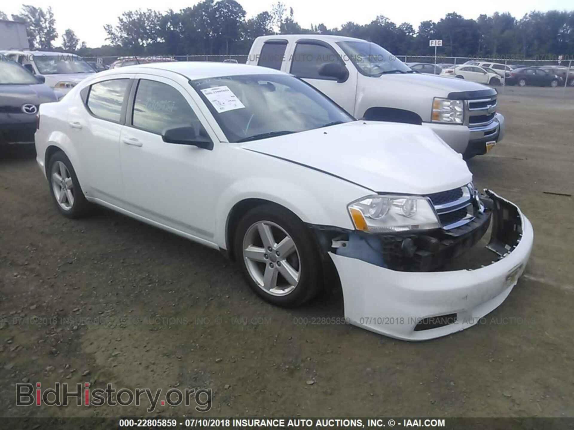 Фотография 1C3CDZAB7DN512275 - Dodge Avenger 2013