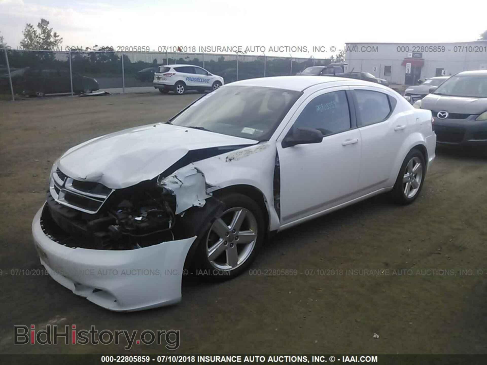 2013 Dodge Avenger - VIN: 1C3CDZAB7DN512275 - Фото 2