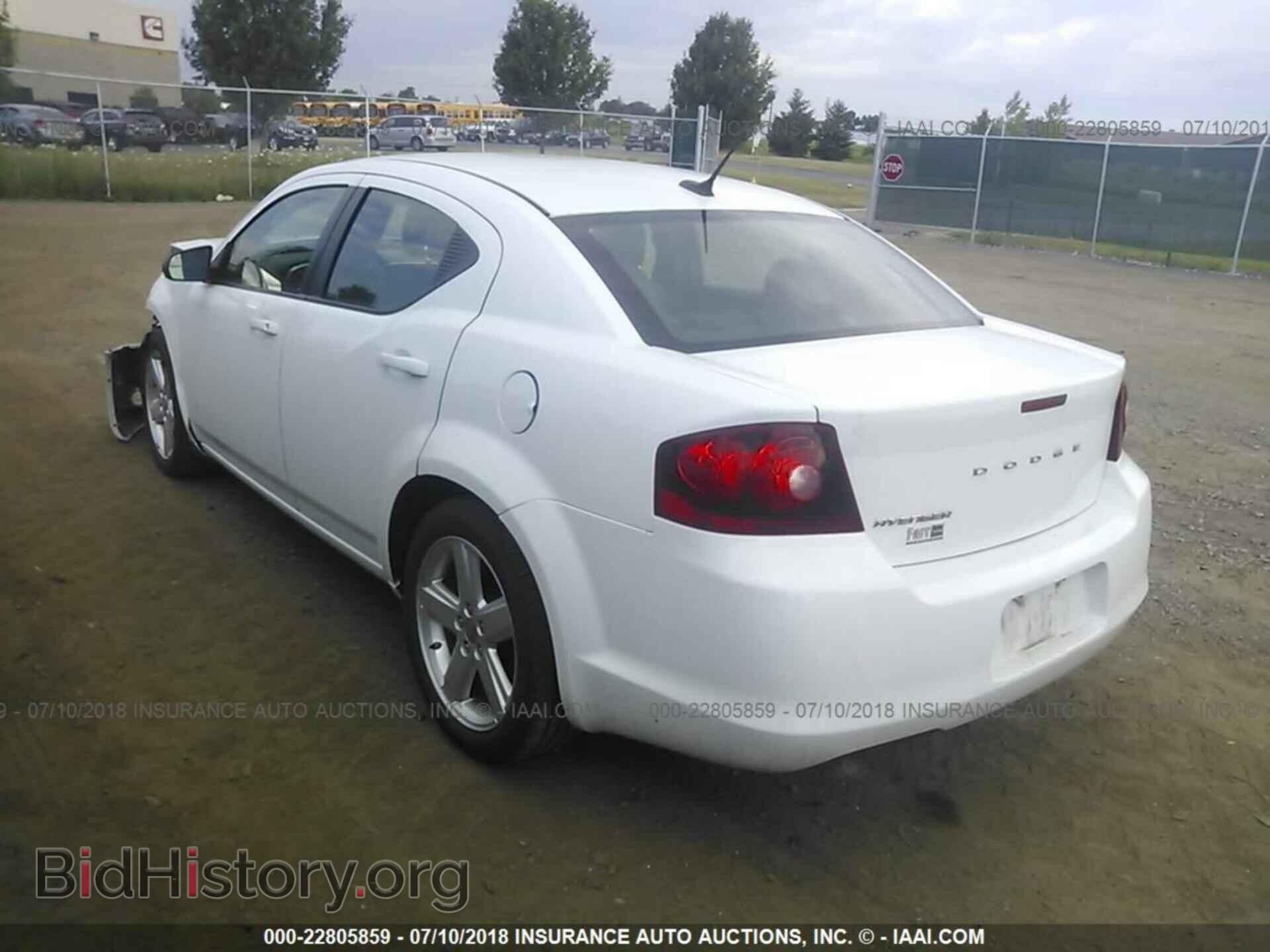 2013 Dodge Avenger - VIN: 1C3CDZAB7DN512275 - Фото 3