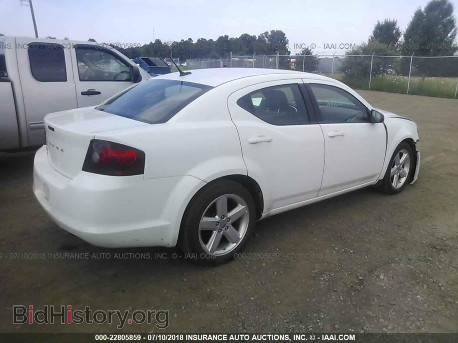 2013 Dodge Avenger - VIN: 1C3CDZAB7DN512275 - Фото 4