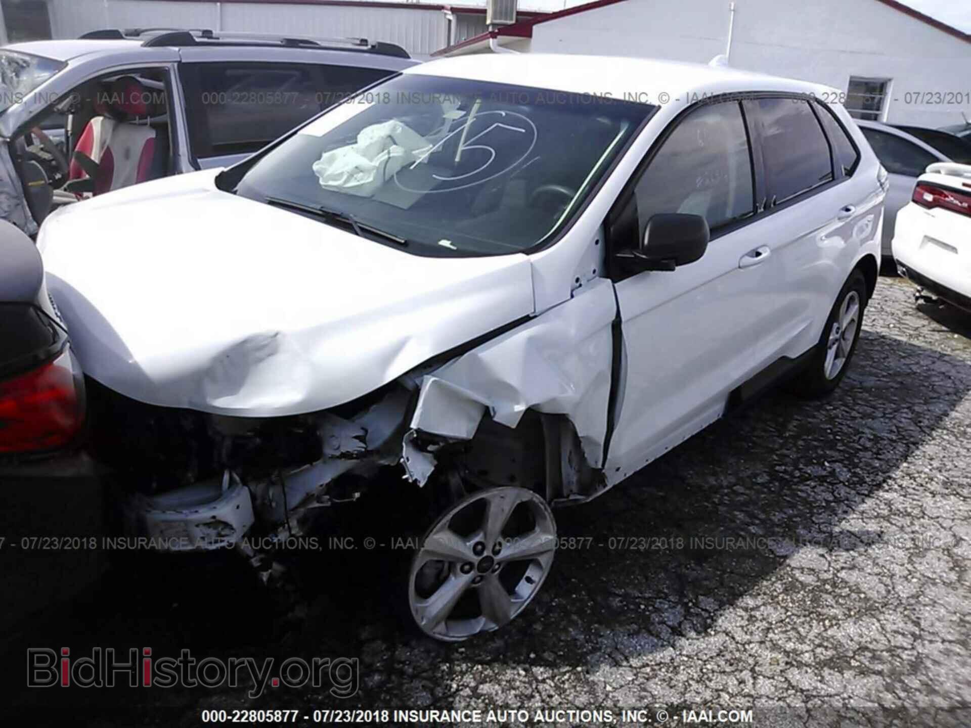 2015 Ford Edge - VIN: 2FMTK3G87FBB54745 - Фото 2