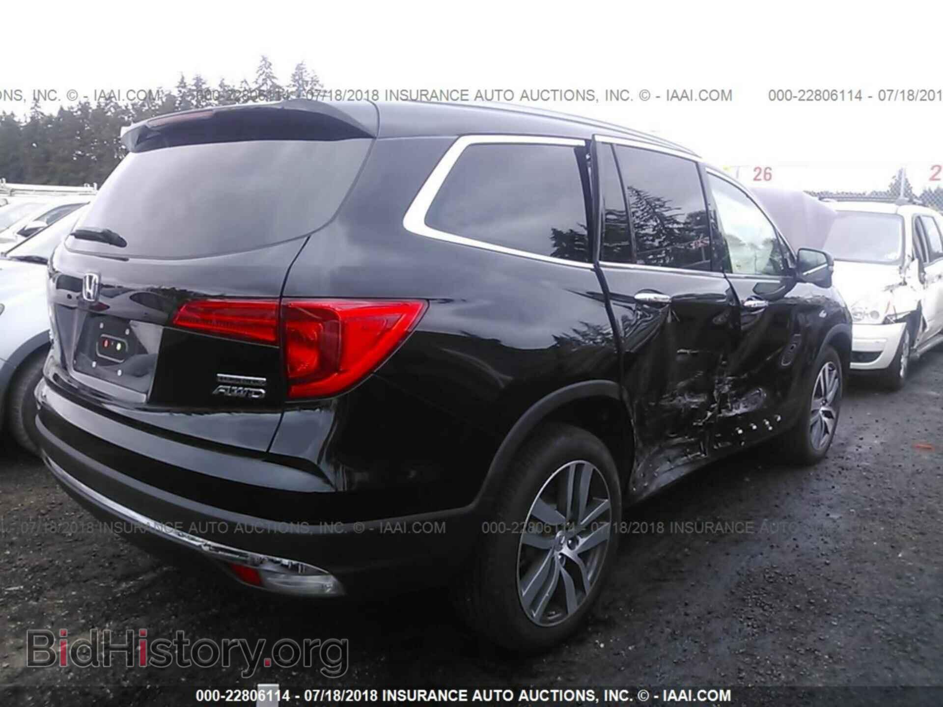 2017 Honda Pilot - VIN: 5FNYF6H91HB058381 - Фото 4