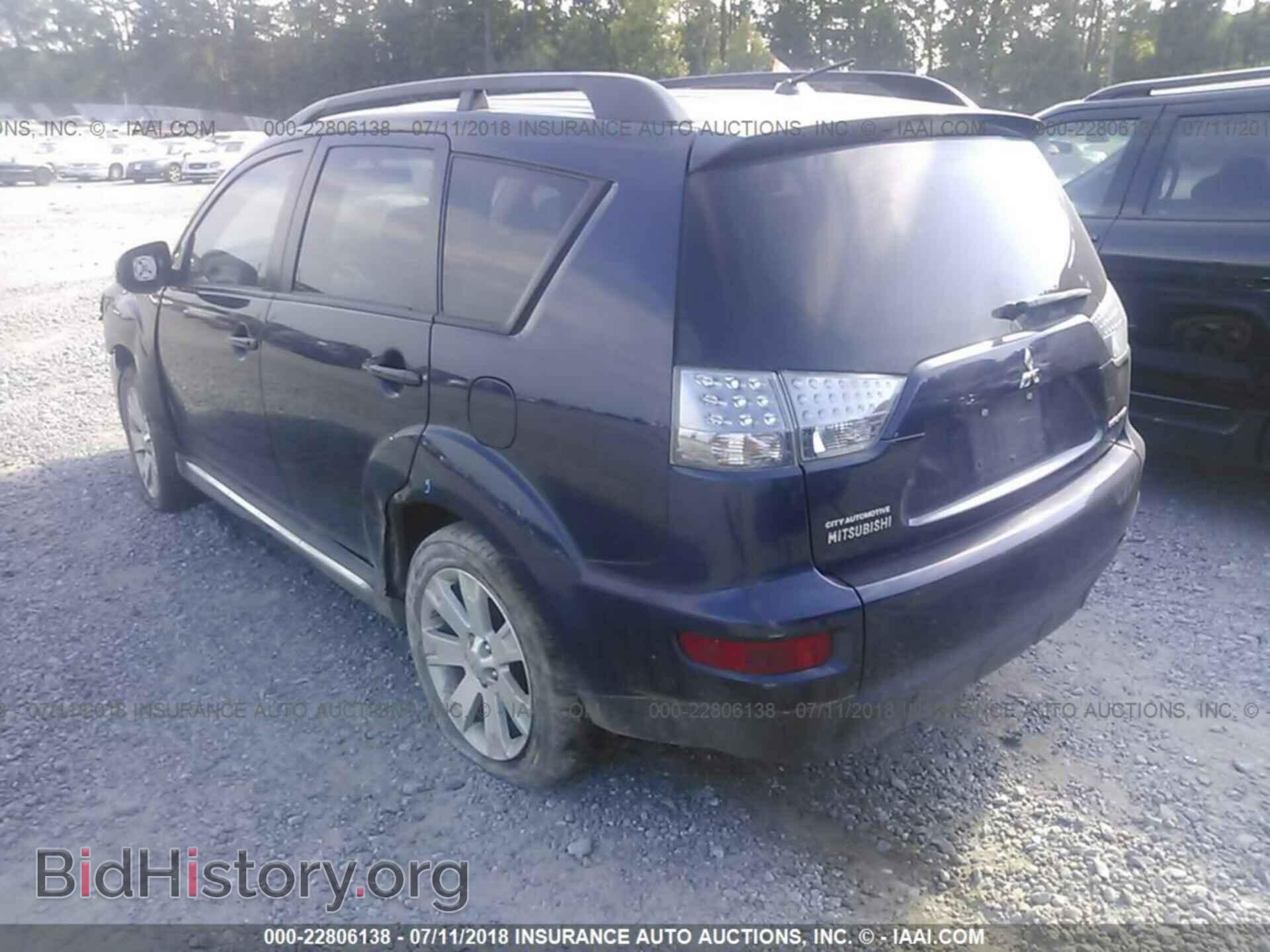2012 Mitsubishi Outlander - VIN: JA4AS3AW3CU004389 - Фото 3