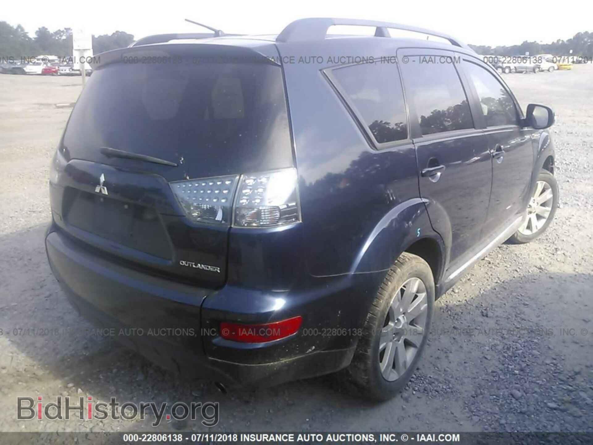 2012 Mitsubishi Outlander - VIN: JA4AS3AW3CU004389 - Фото 4