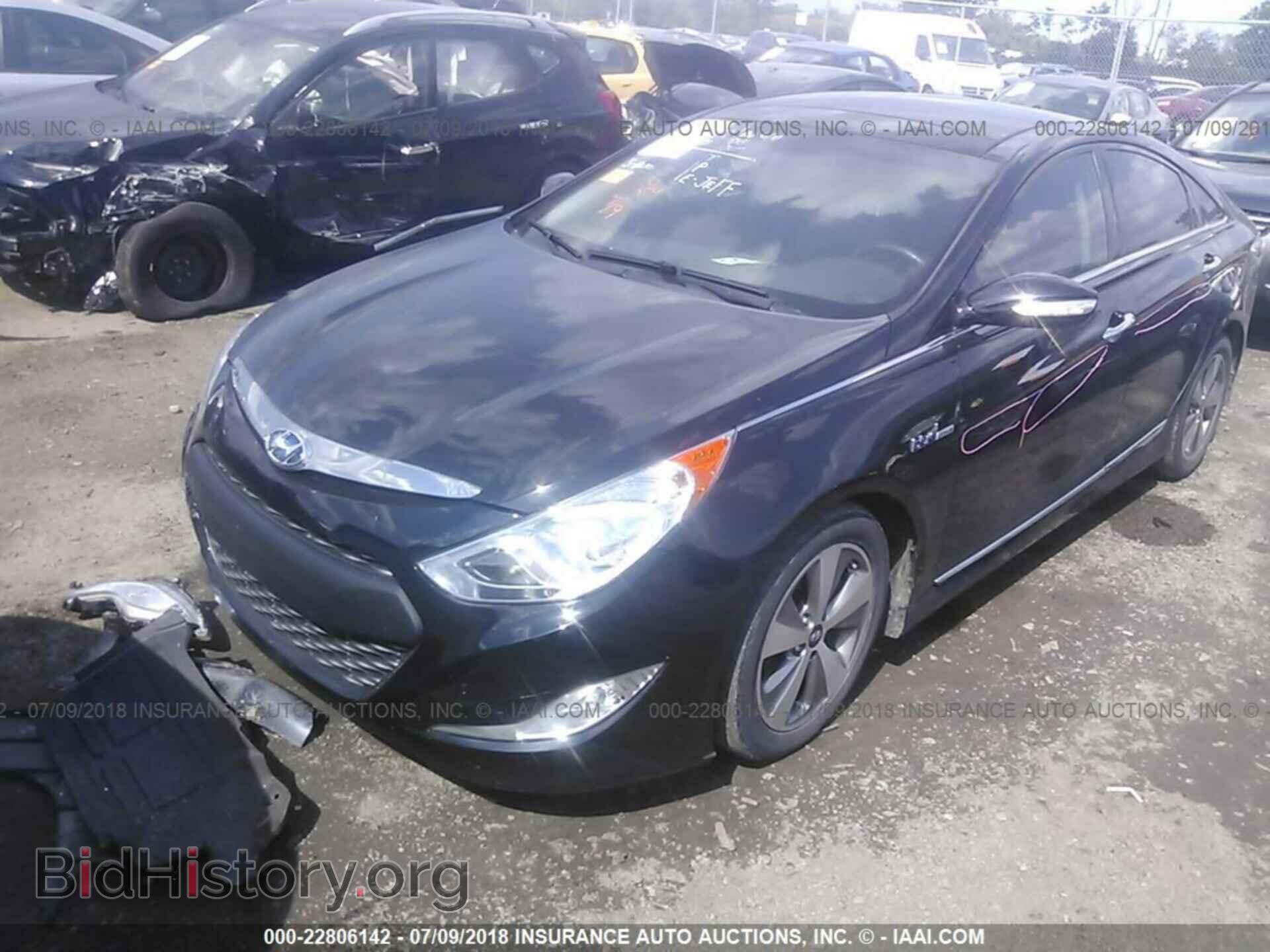 2012 Hyundai Sonata - VIN: KMHEC4A49CA061492 - Фото 2