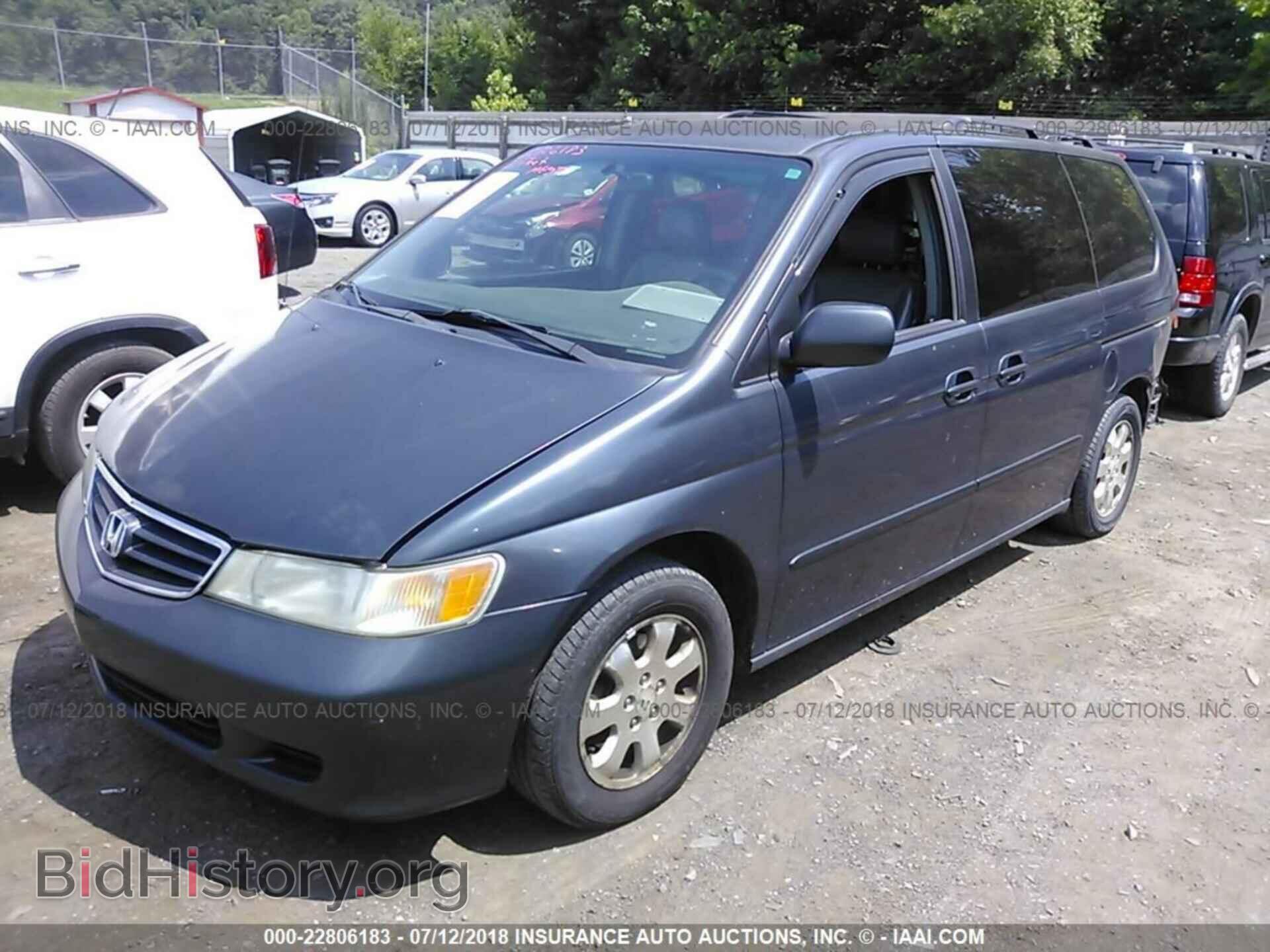 2003 HONDA ODYSSEY - VIN: 5FNRL18063B107374 - Фото 2