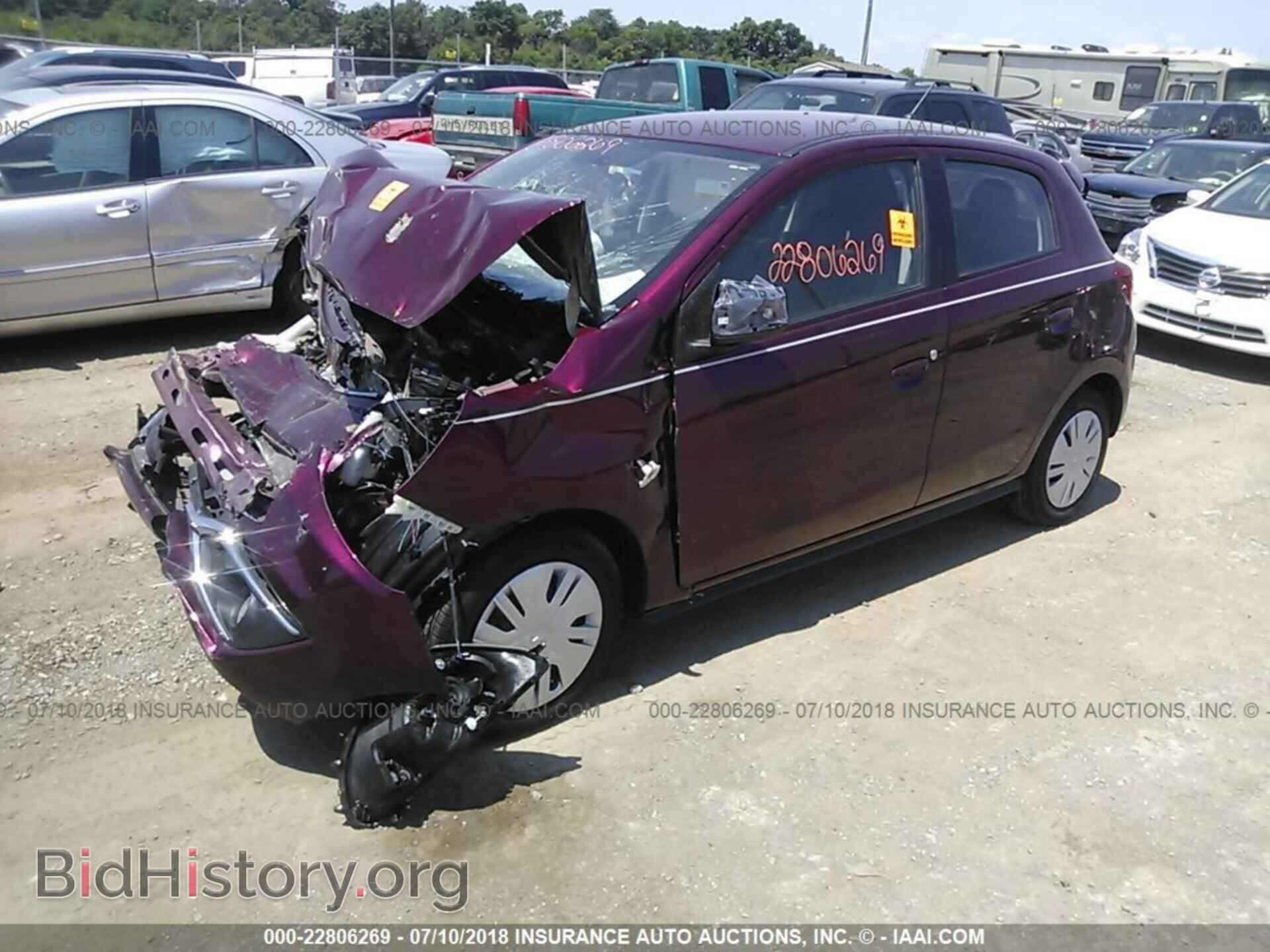 2017 MITSUBISHI MIRAGE - VIN: ML32A3HJ5HH014805 - Фото 2