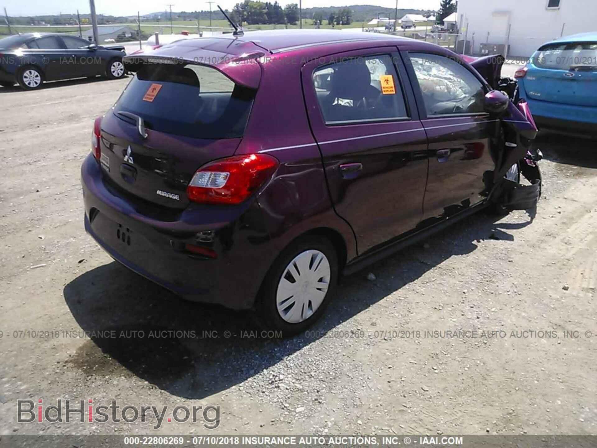 2017 MITSUBISHI MIRAGE - VIN: ML32A3HJ5HH014805 - Фото 4