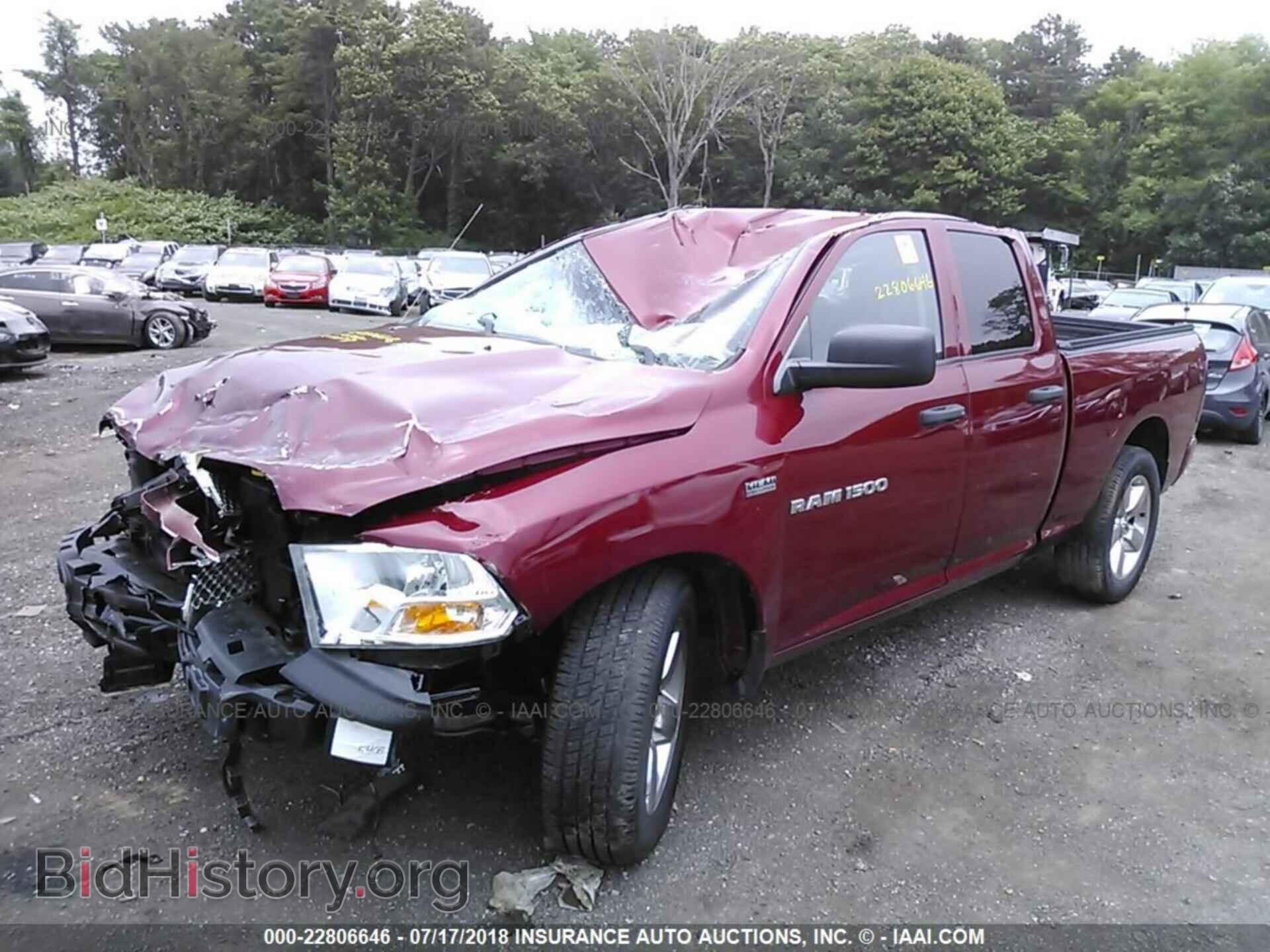 2012 Dodge Ram 1500 - VIN: 1C6RD7FT2CS208872 - Фото 2