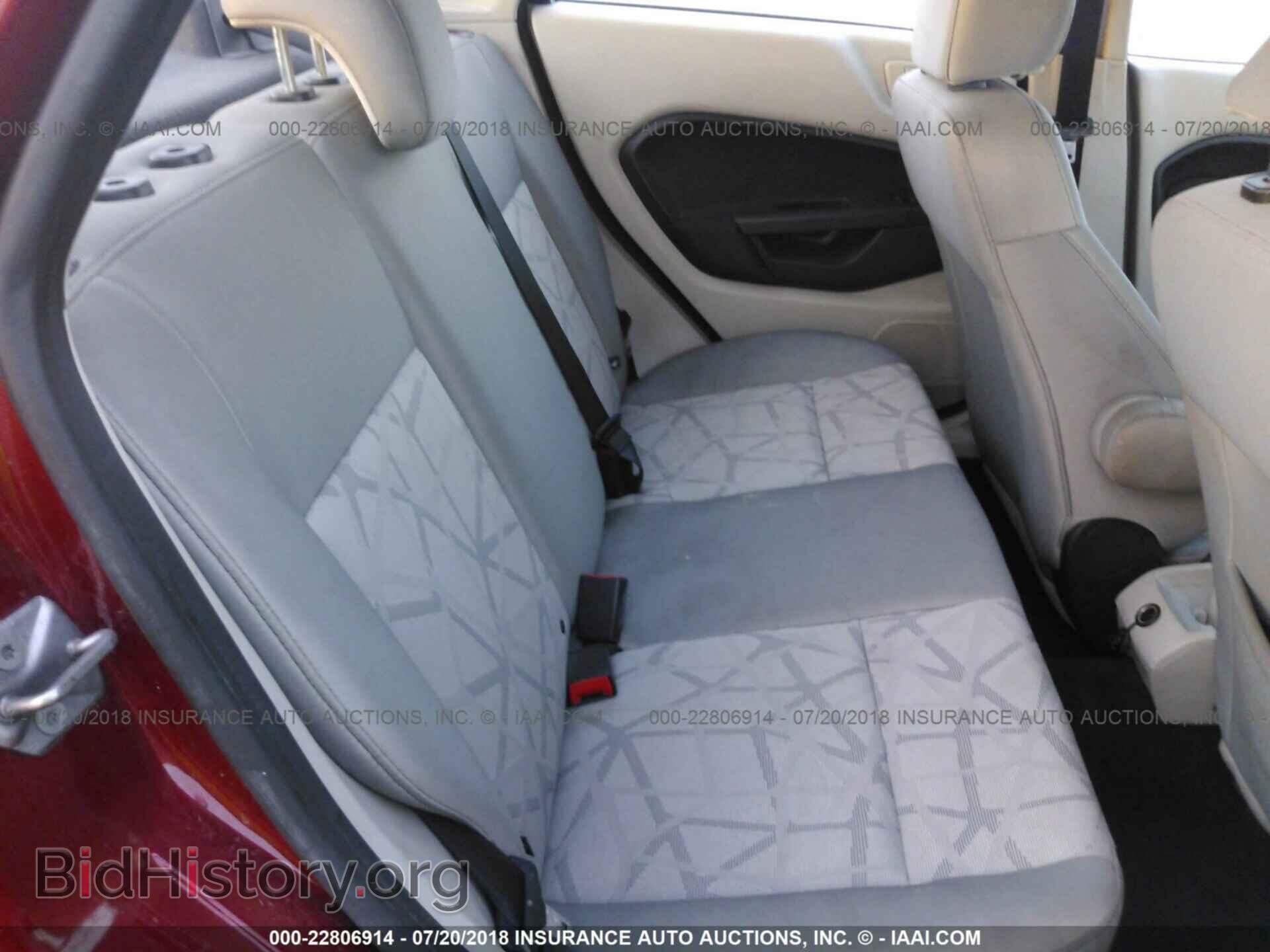 2013 Ford Fiesta - VIN: 3FADP4BJ2DM225507 - Фото 8