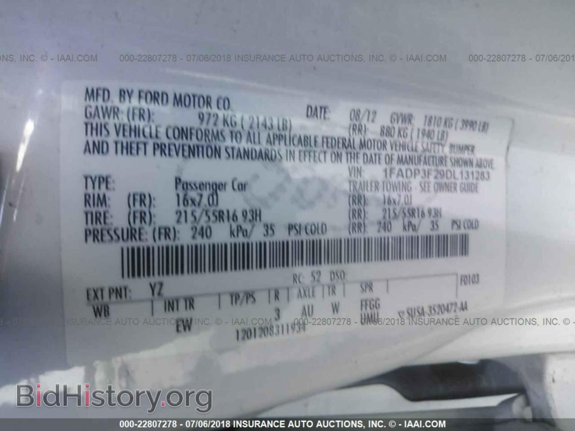 2013 Ford Focus - VIN: 1FADP3F29DL131283 - Photo 9