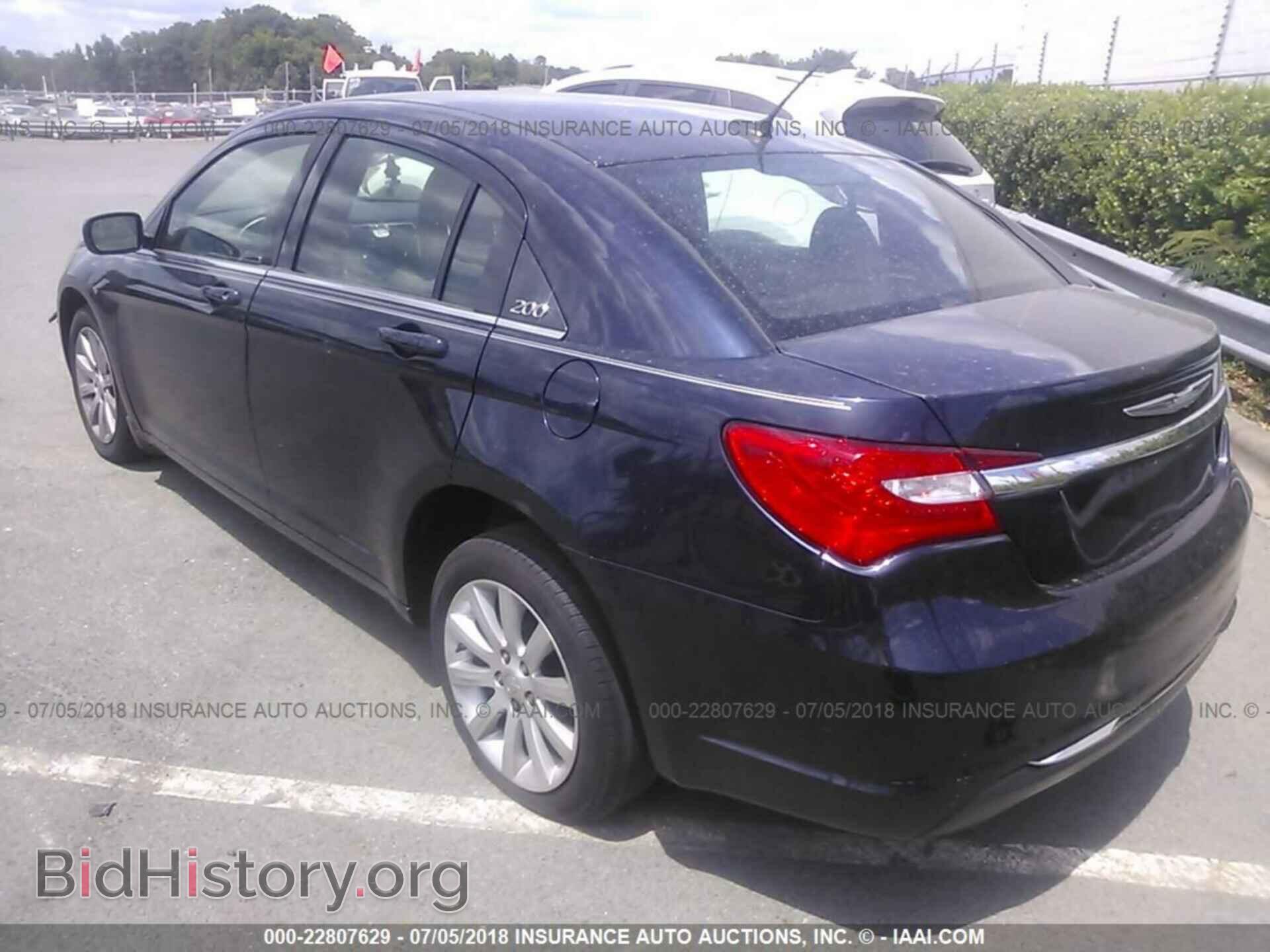 2012 Chrysler 200 - VIN: 1C3CCBBB4CN170517 - Фото 3