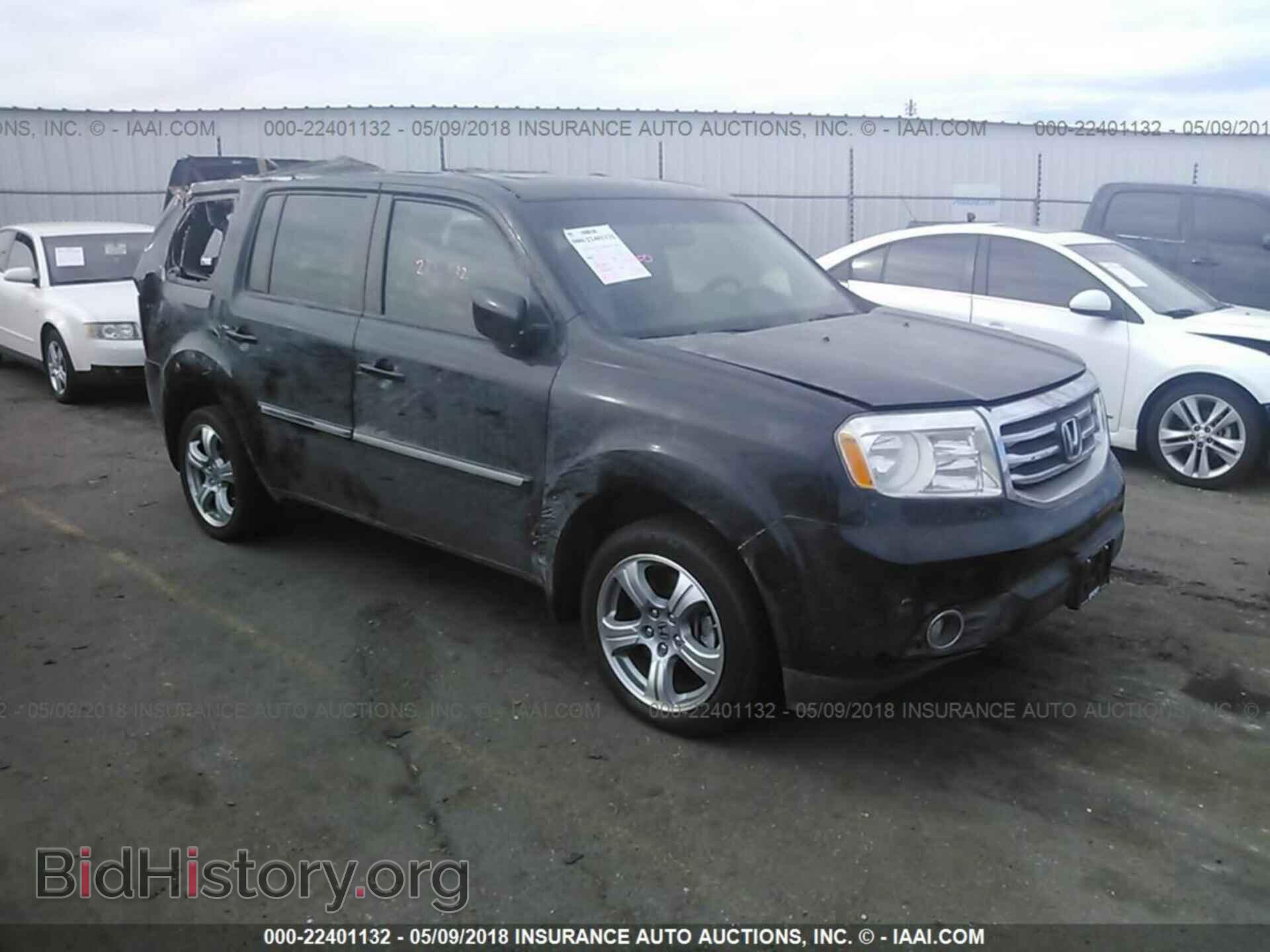 Photo 5FNYF4H98DB043357 - HONDA PILOT 2013