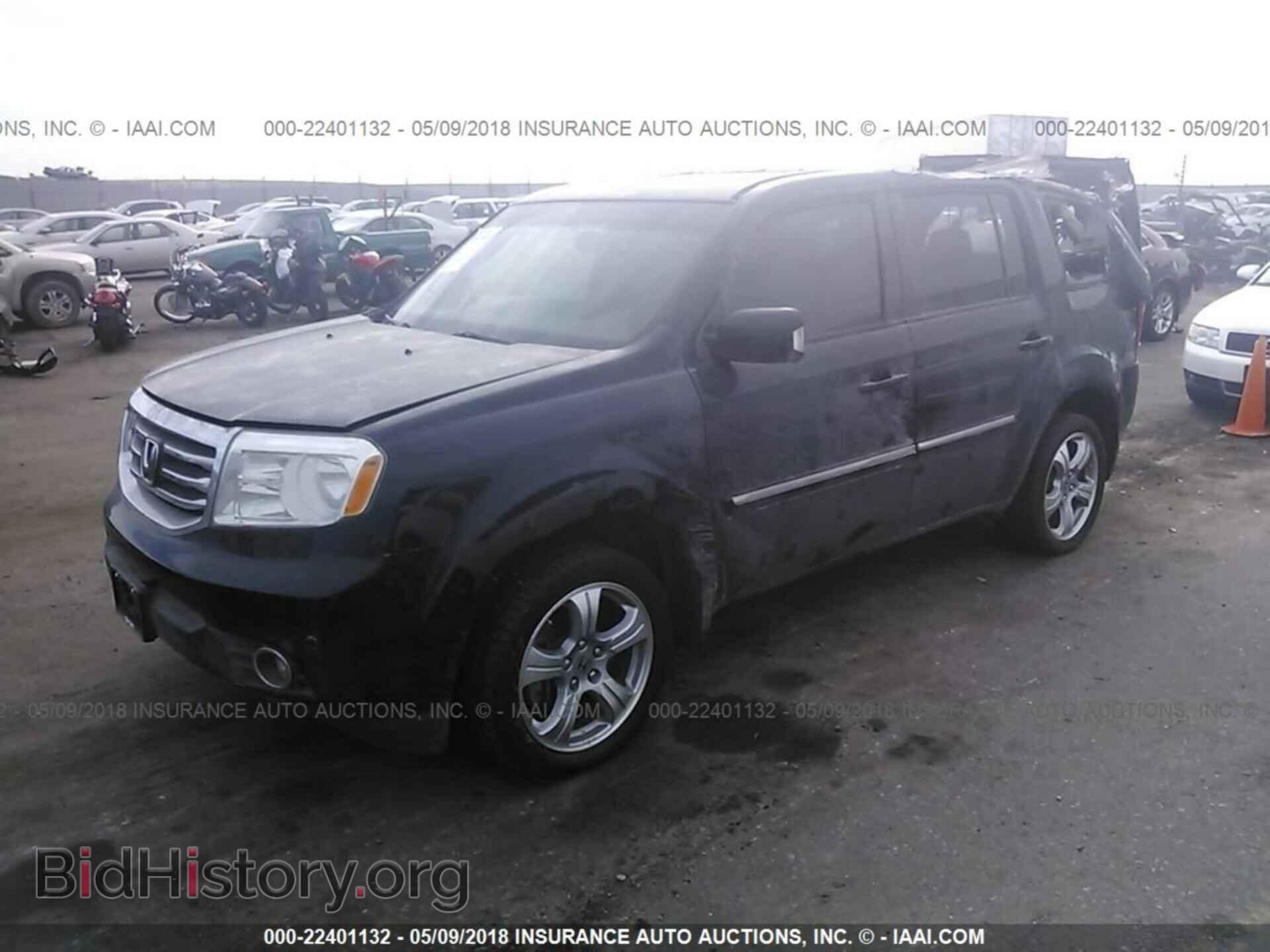 2013 HONDA PILOT - VIN: 5FNYF4H98DB043357 - Фото 2