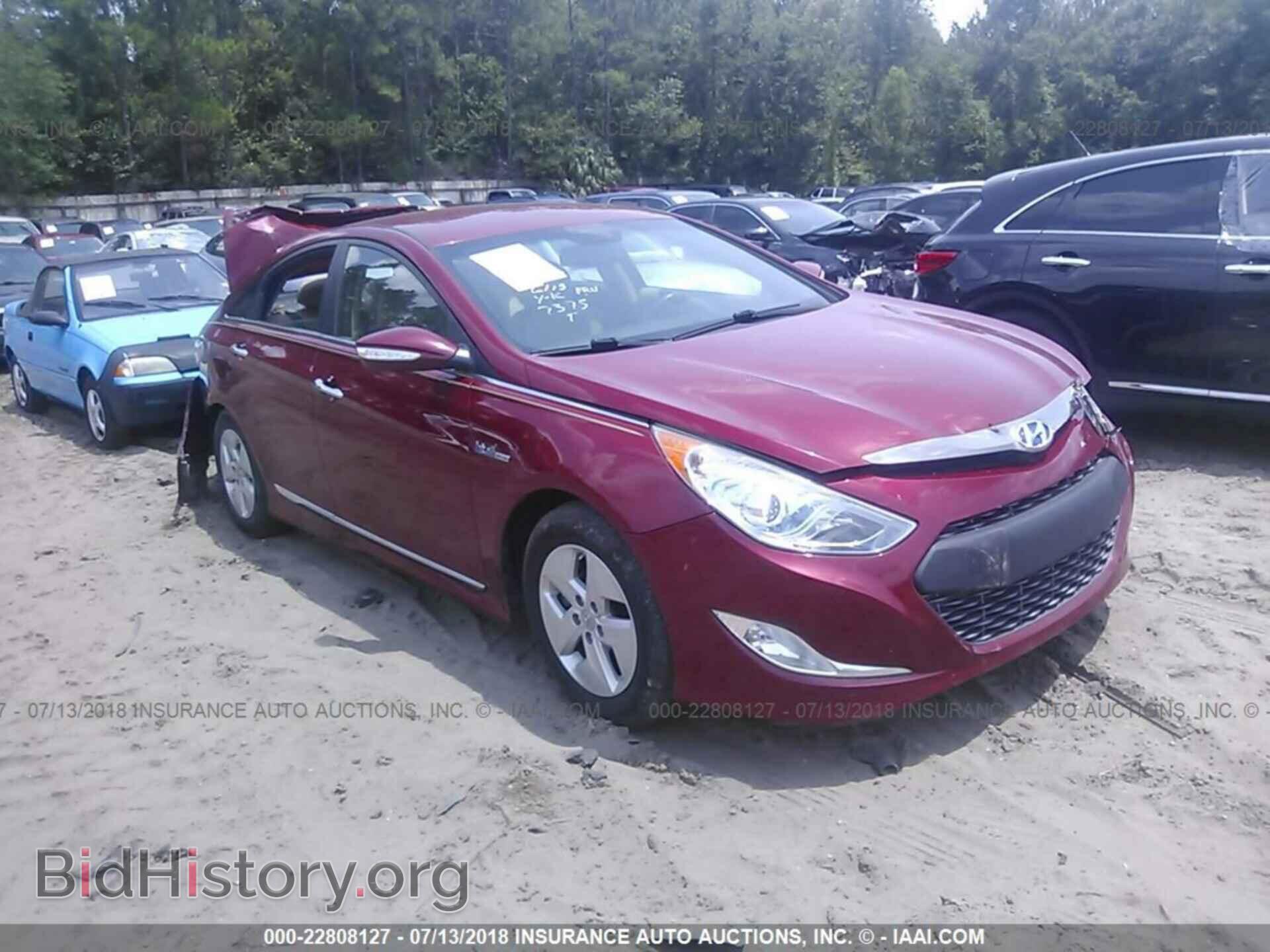 Фотография KMHEC4A46CA037375 - Hyundai Sonata 2012