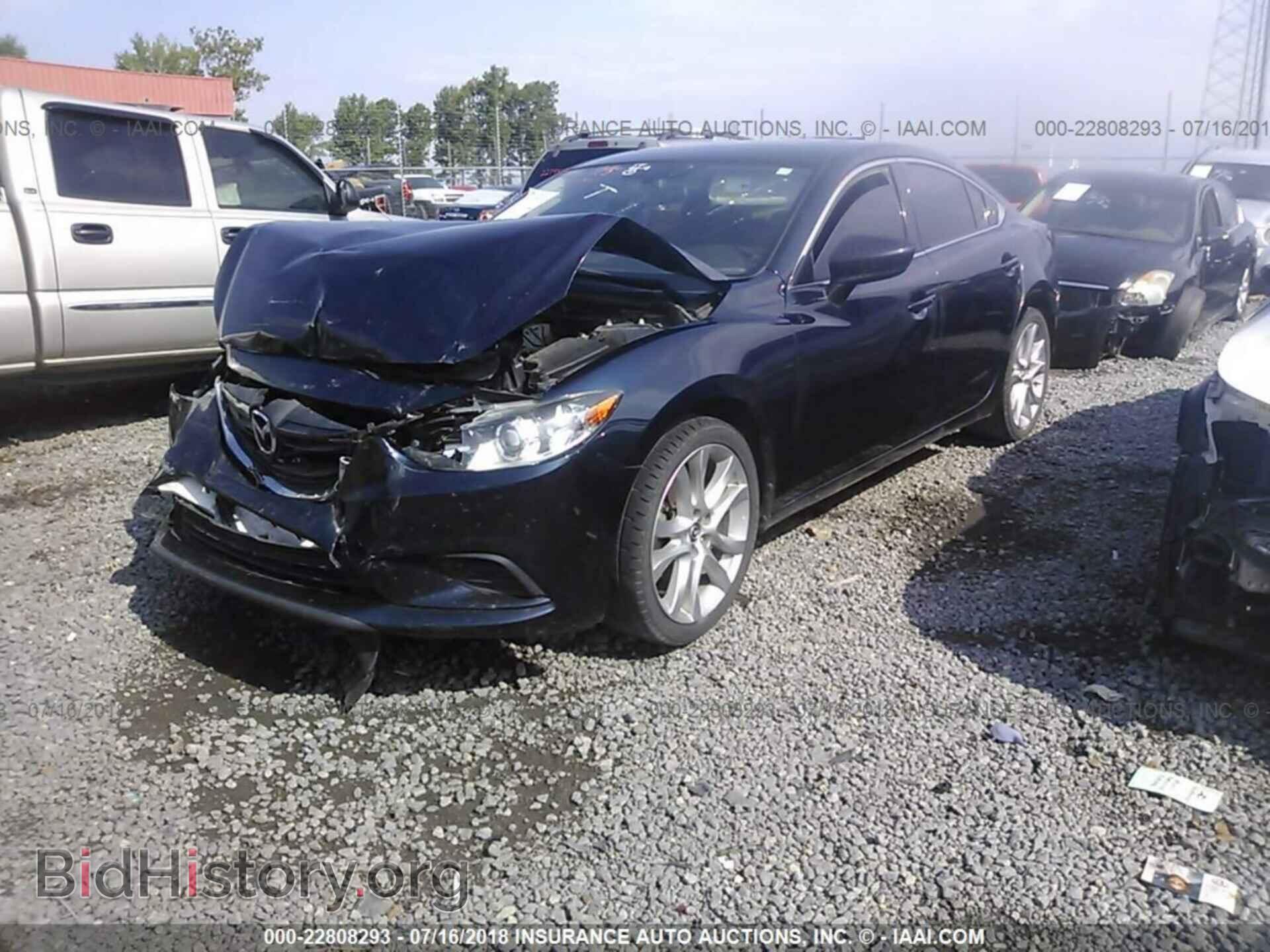 2015 Mazda 6 - VIN: JM1GJ1V5XF1193640 - Фото 2