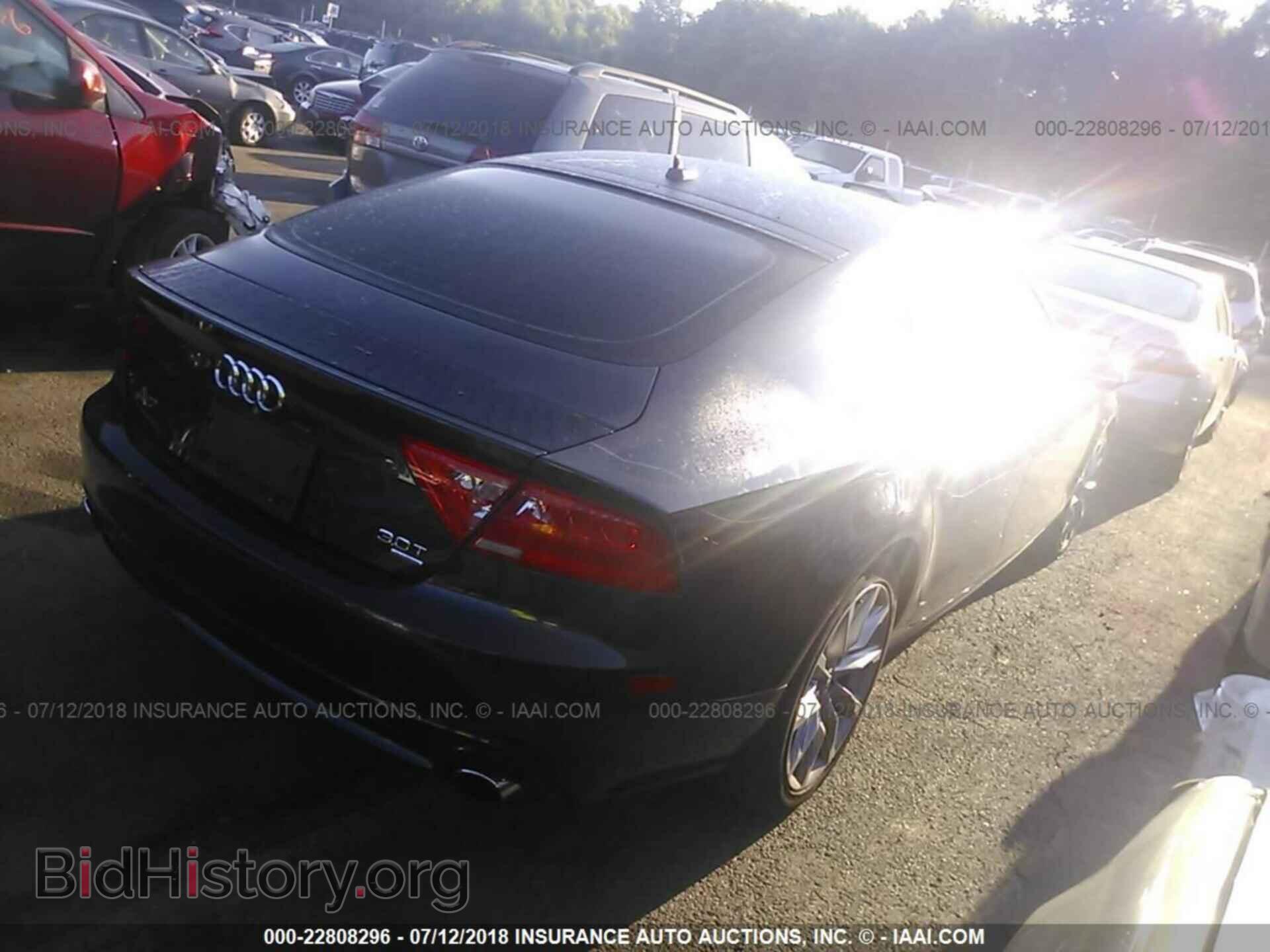 2012 Audi A7 - VIN: WAUYGAFC1CN168661 - Фото 4