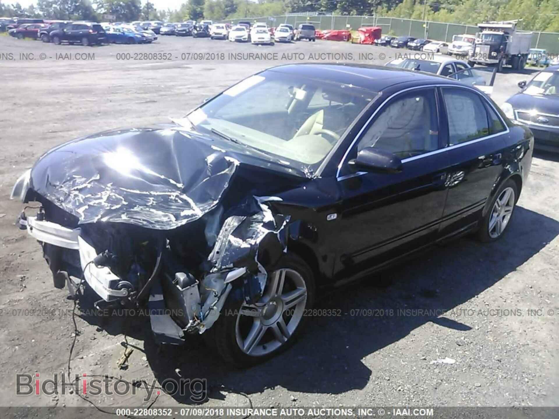 2008 AUDI A4 - VIN: WAUDF78E98A062637 - Фото 2