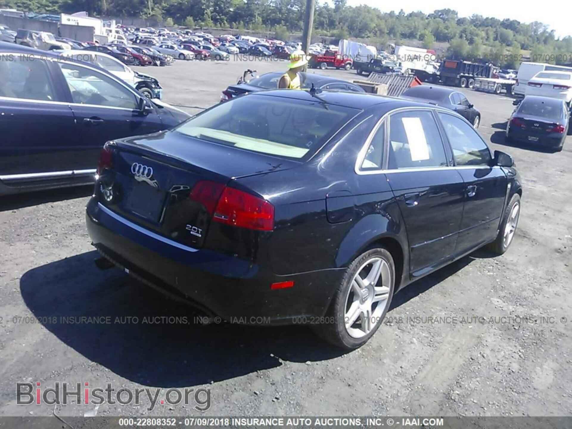 2008 AUDI A4 - VIN: WAUDF78E98A062637 - Фото 4