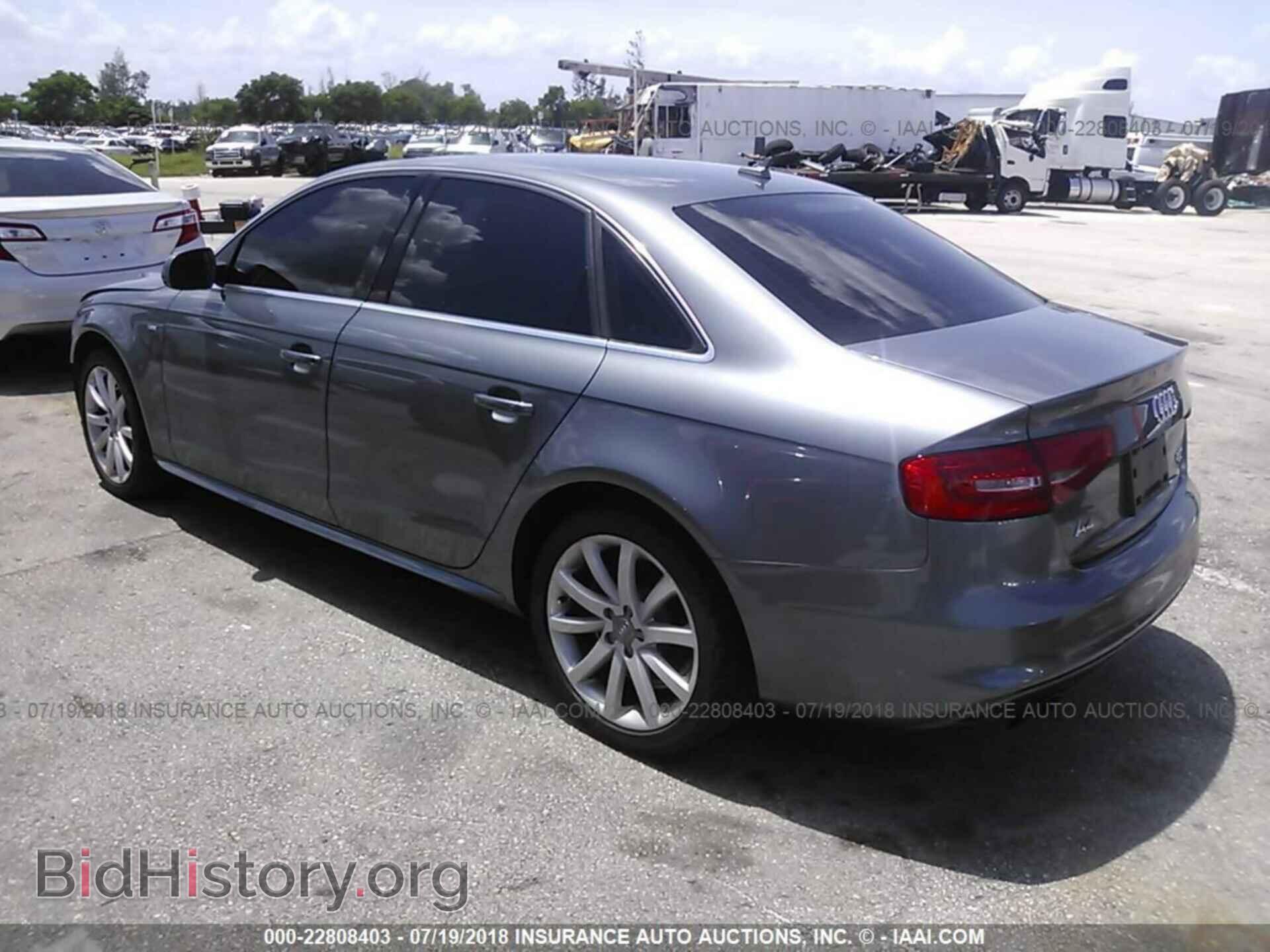 2014 Audi A4 - VIN: WAUBFAFL2EA075103 - Фото 3