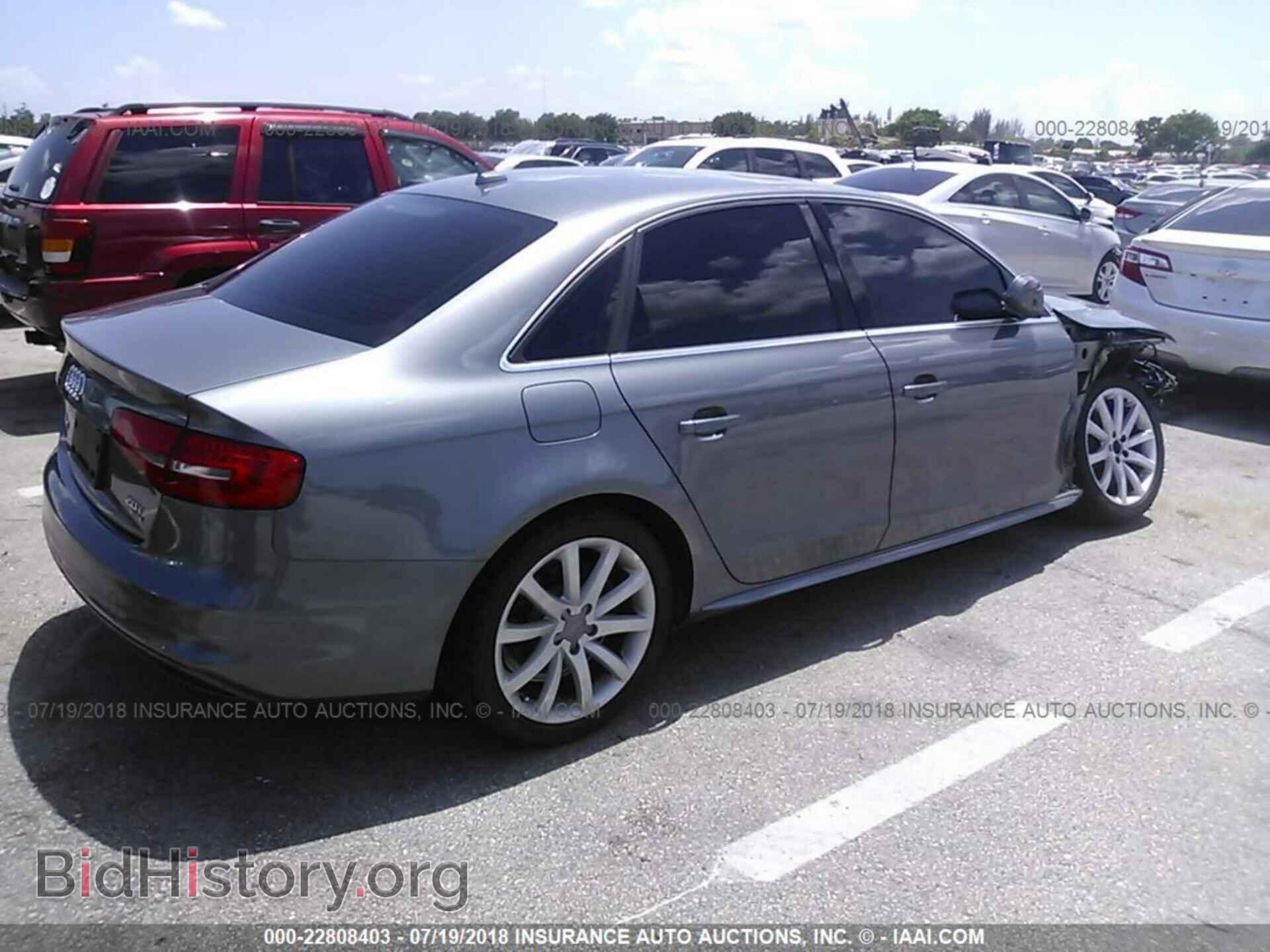 2014 Audi A4 - VIN: WAUBFAFL2EA075103 - Фото 4
