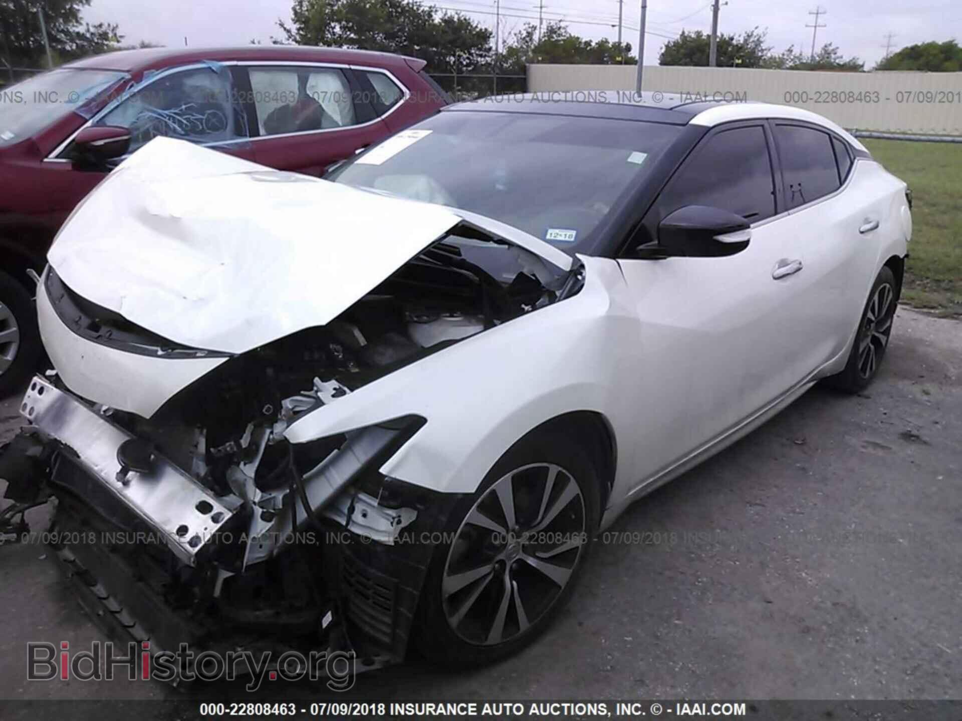 2016 Nissan Maxima - VIN: 1N4AA6AP3GC405526 - Фото 2