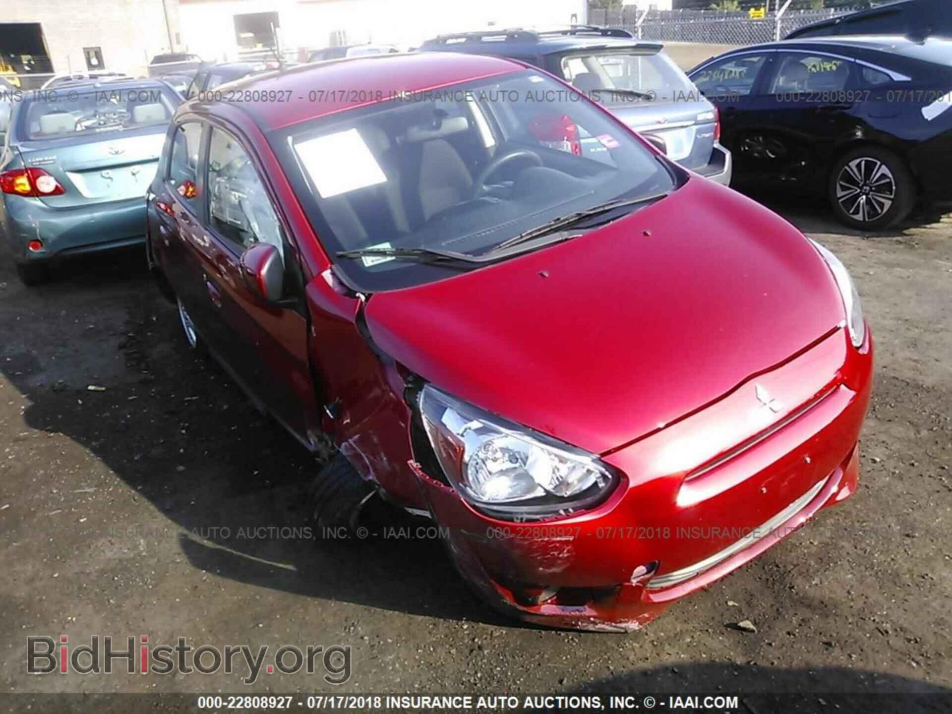 Photo ML32A4HJXFH041369 - Mitsubishi Mirage 2015
