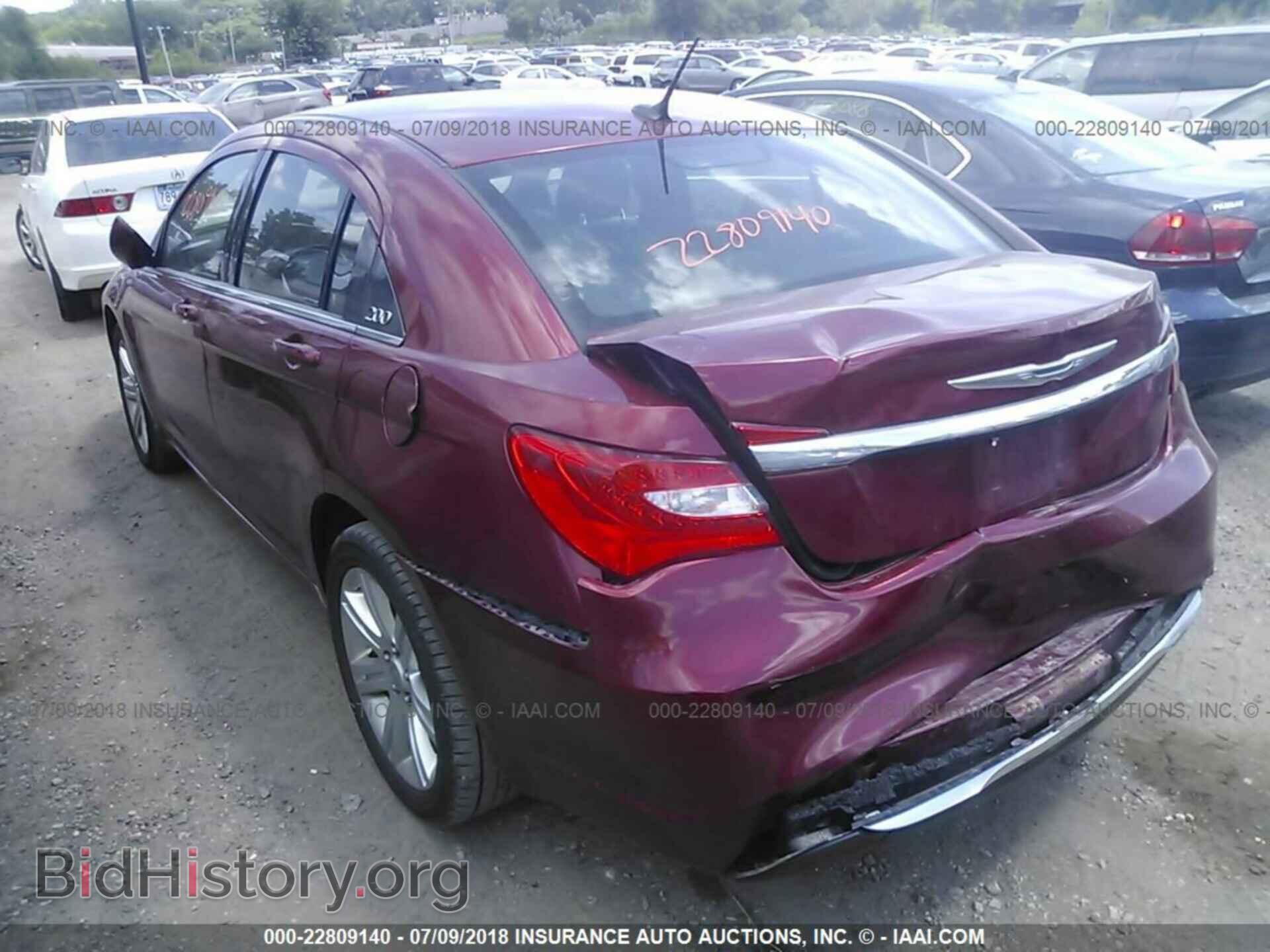 2012 Chrysler 200 - VIN: 1C3CCBBG4CN161148 - Фото 3