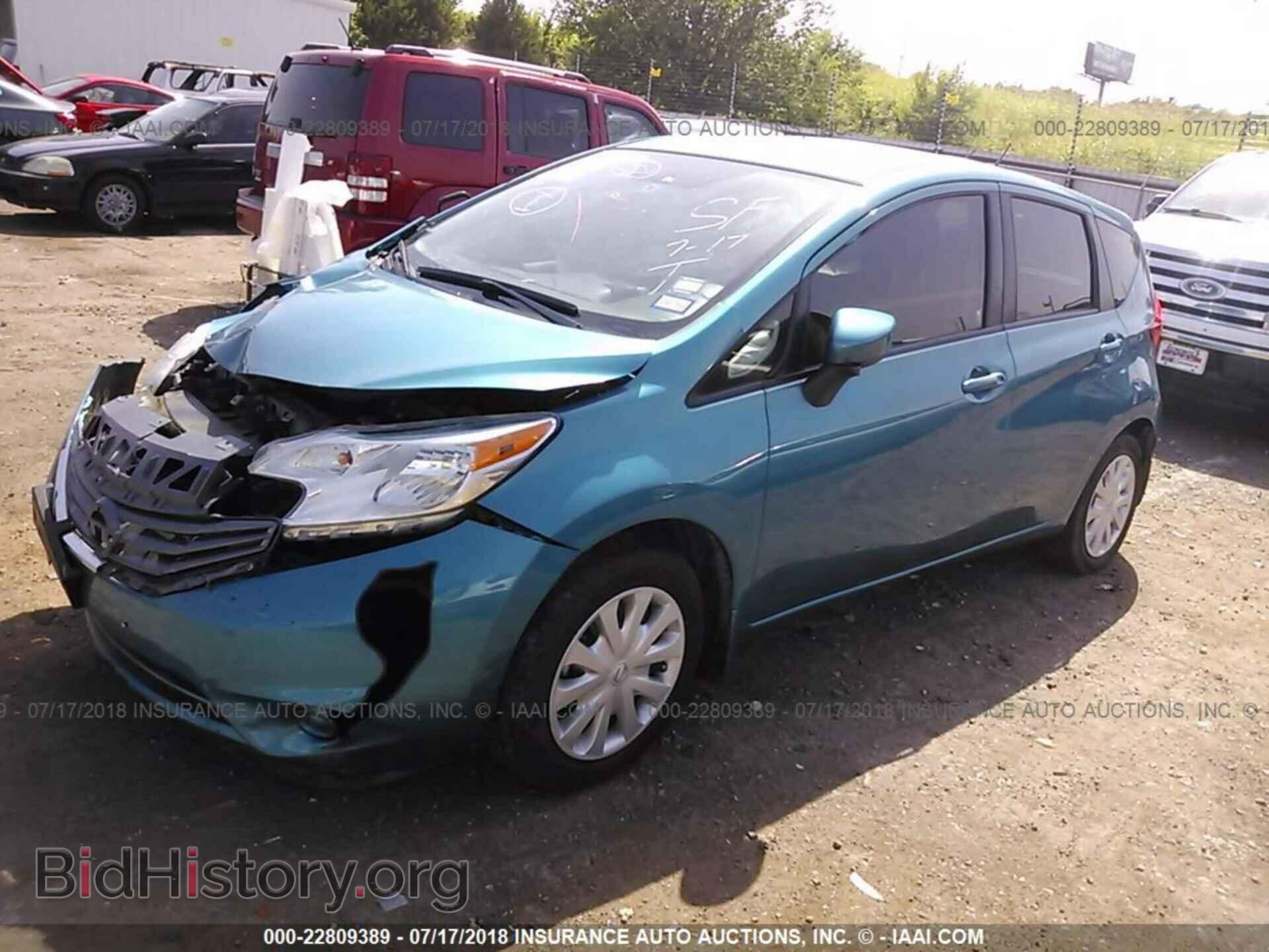 2015 Nissan Versa note - VIN: 3N1CE2CP1FL444652 - Фото 2