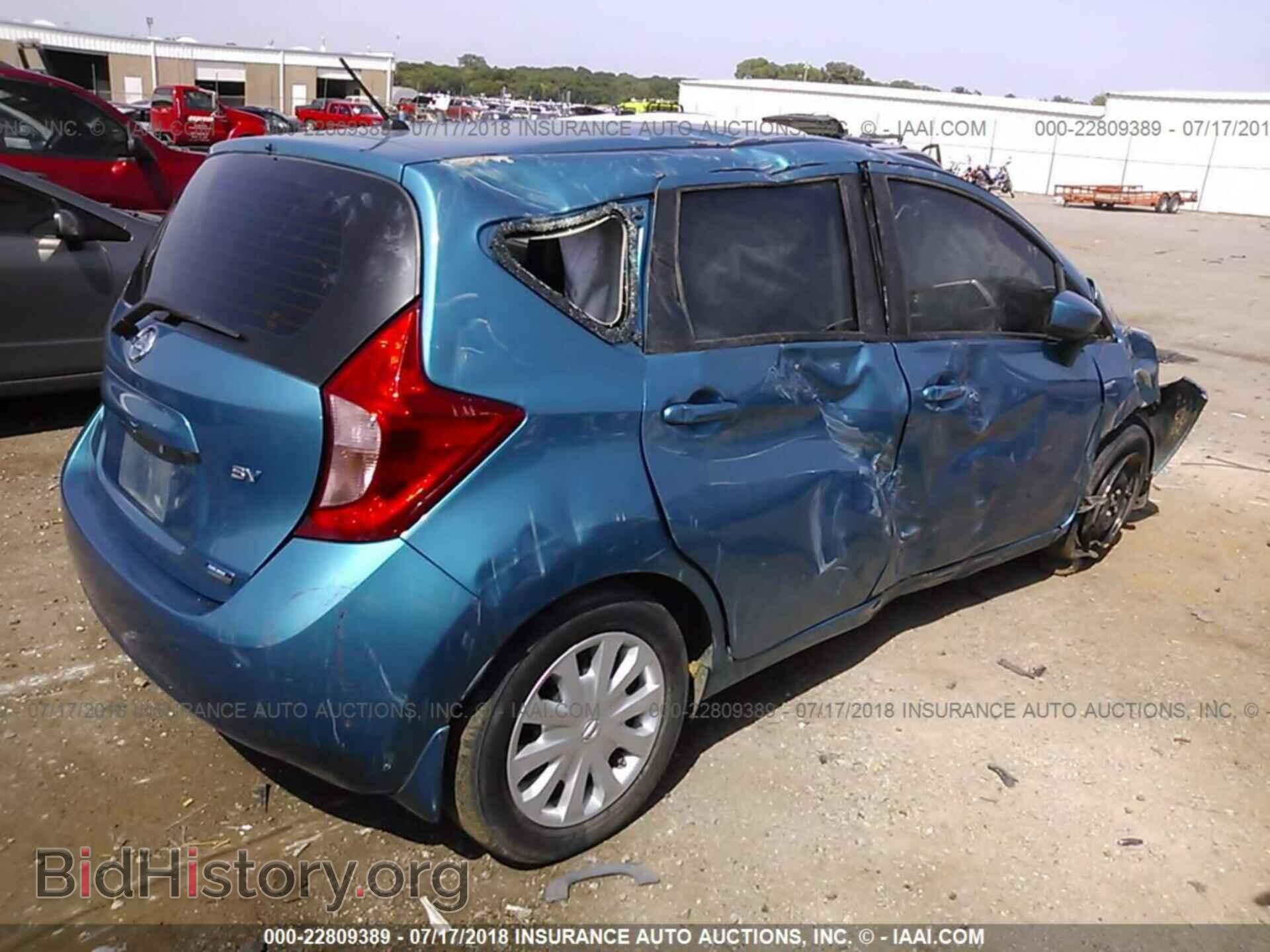 2015 Nissan Versa note - VIN: 3N1CE2CP1FL444652 - Фото 4