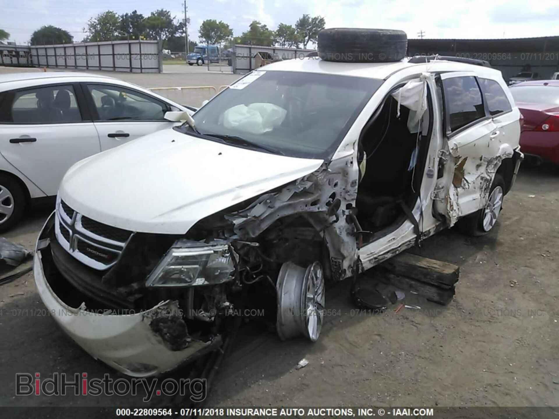 2013 Dodge Journey - VIN: 3C4PDCBB3DT684814 - Фото 2
