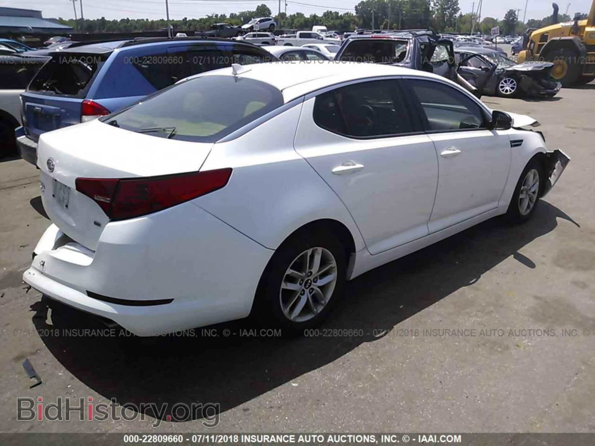 2011 Kia Optima - VIN: KNAGM4A74B5148192 - Фото 4