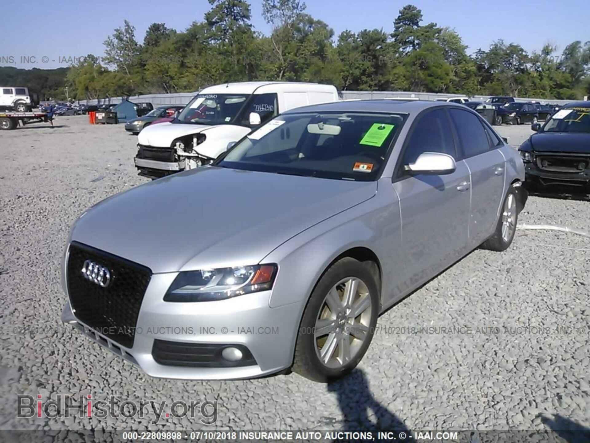 2011 Audi A4 - VIN: WAUBFAFL5BN005406 - Photo 2