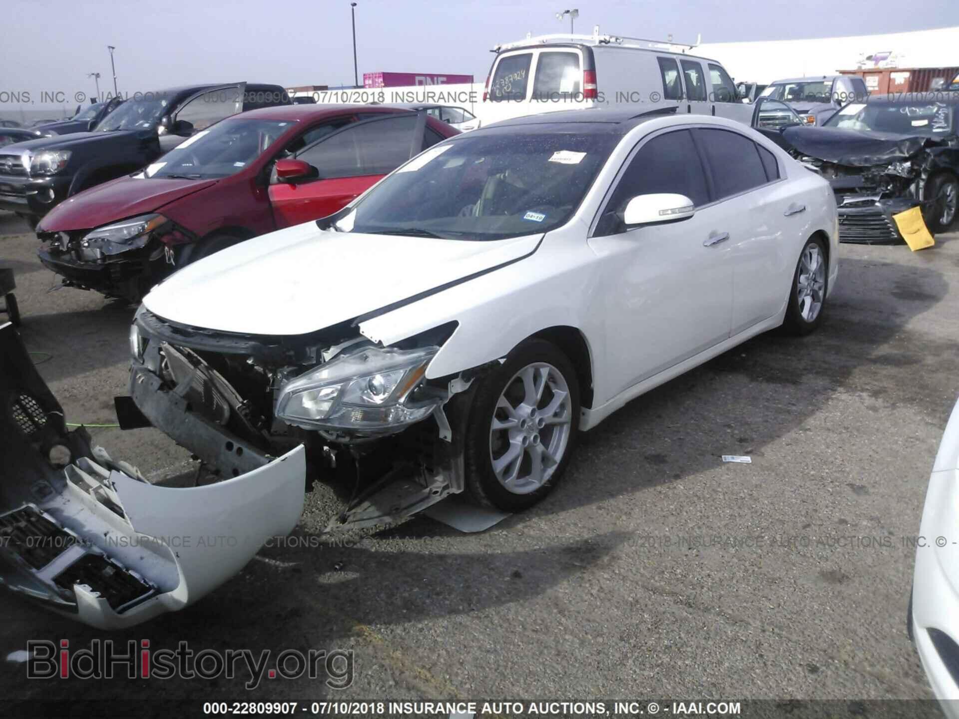 2012 Nissan Maxima - VIN: 1N4AA5AP5CC806273 - Фото 2