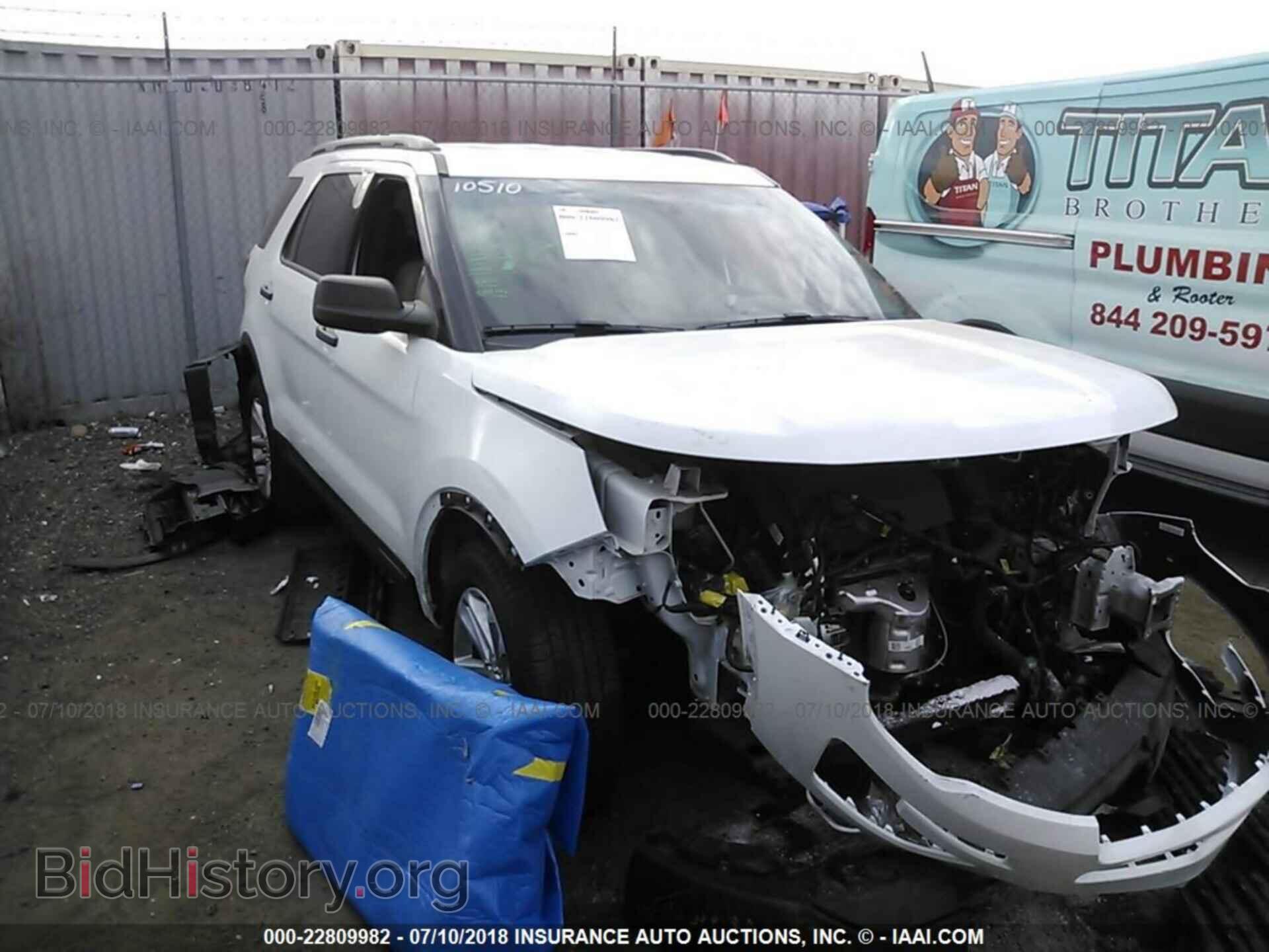 Photo 1FM5K7B86GGA12677 - Ford Explorer 2016