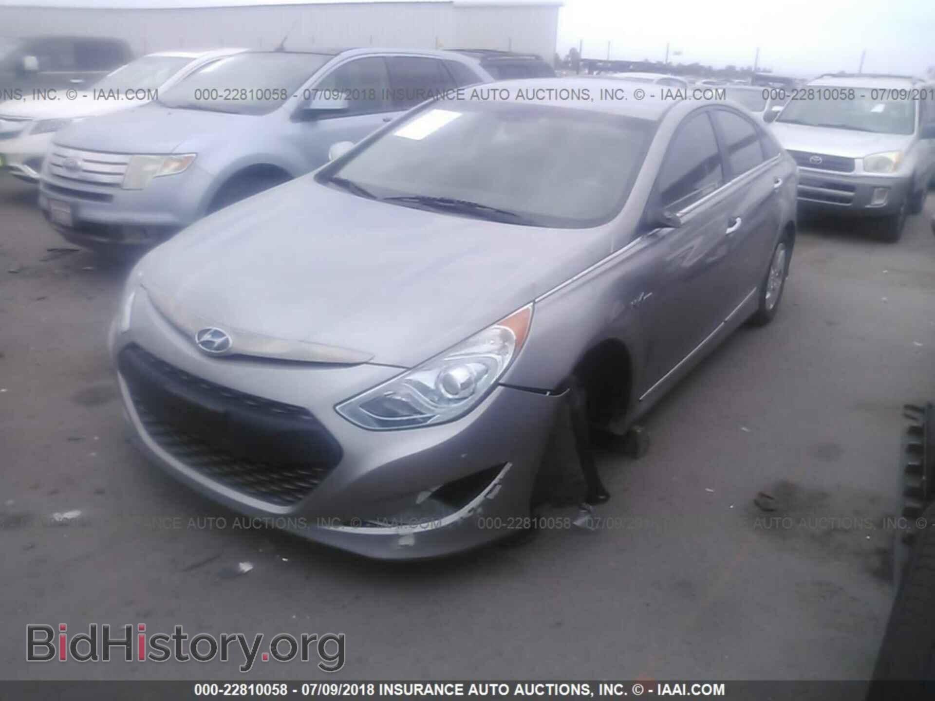 2012 Hyundai Sonata - VIN: KMHEC4A43CA026687 - Фото 2