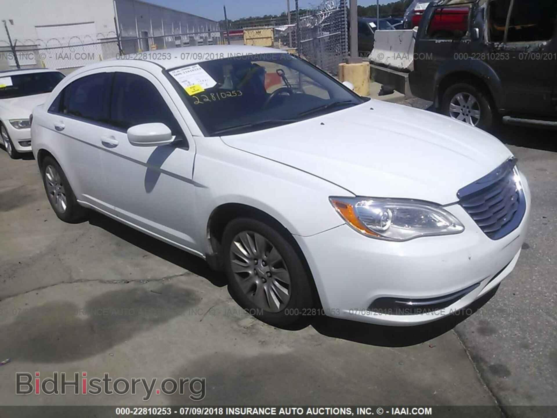 Фотография 1C3CCBAB9CN319229 - Chrysler 200 2012