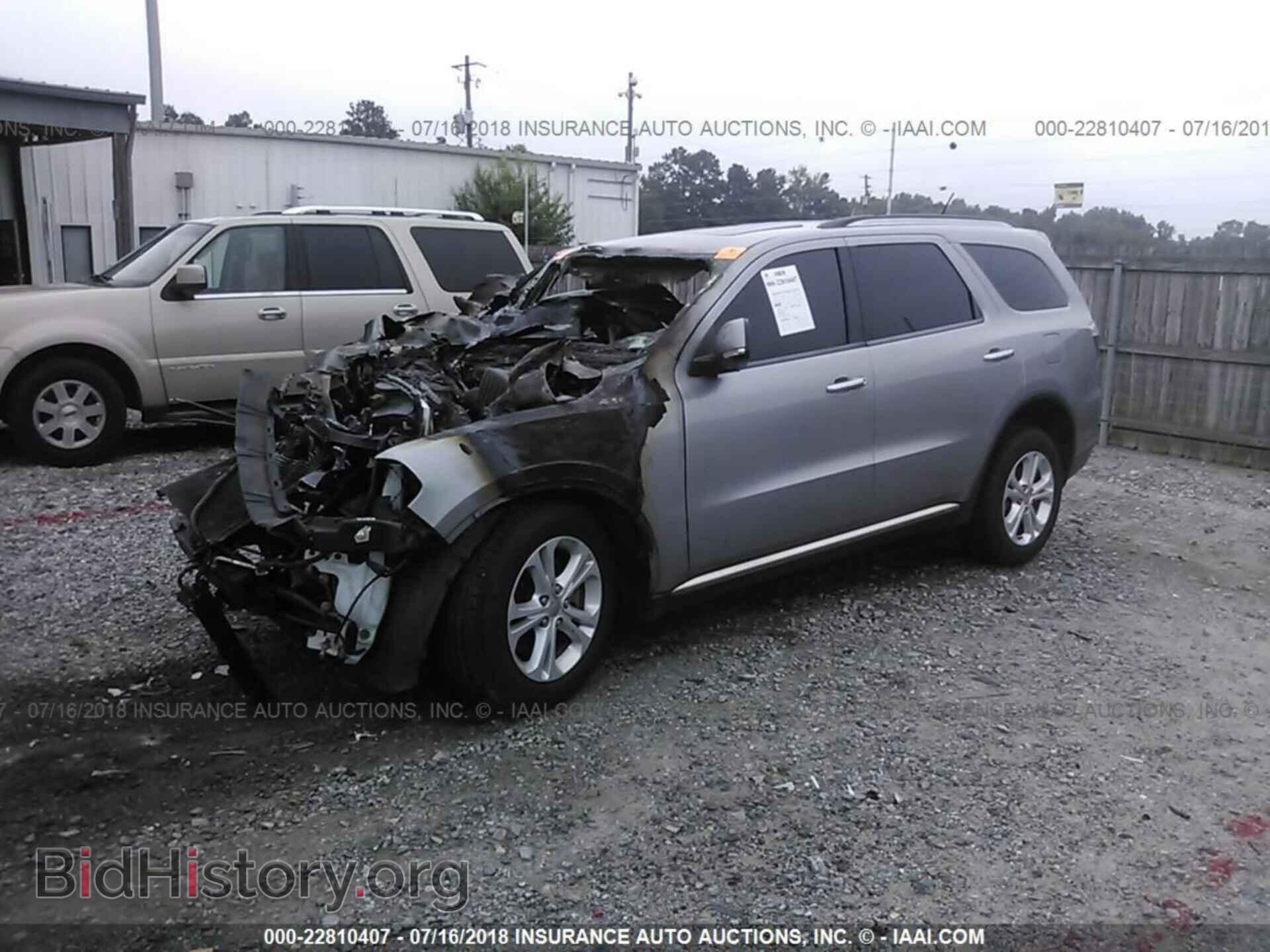 2013 Dodge Durango - VIN: 1C4SDHDT1DC687428 - Фото 2