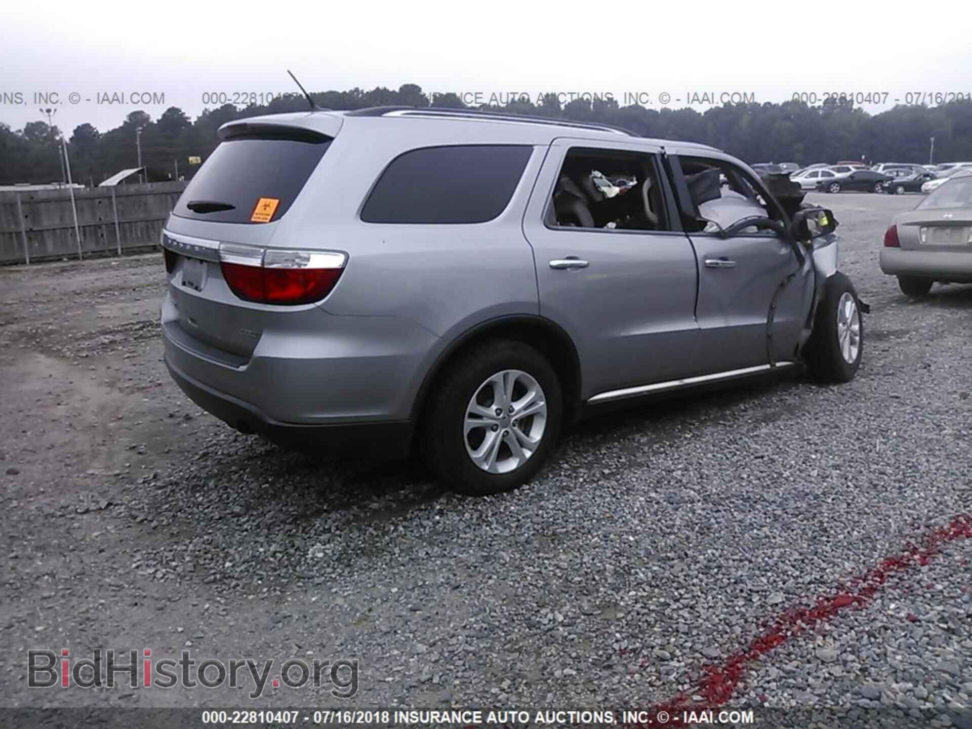 2013 Dodge Durango - VIN: 1C4SDHDT1DC687428 - Фото 4