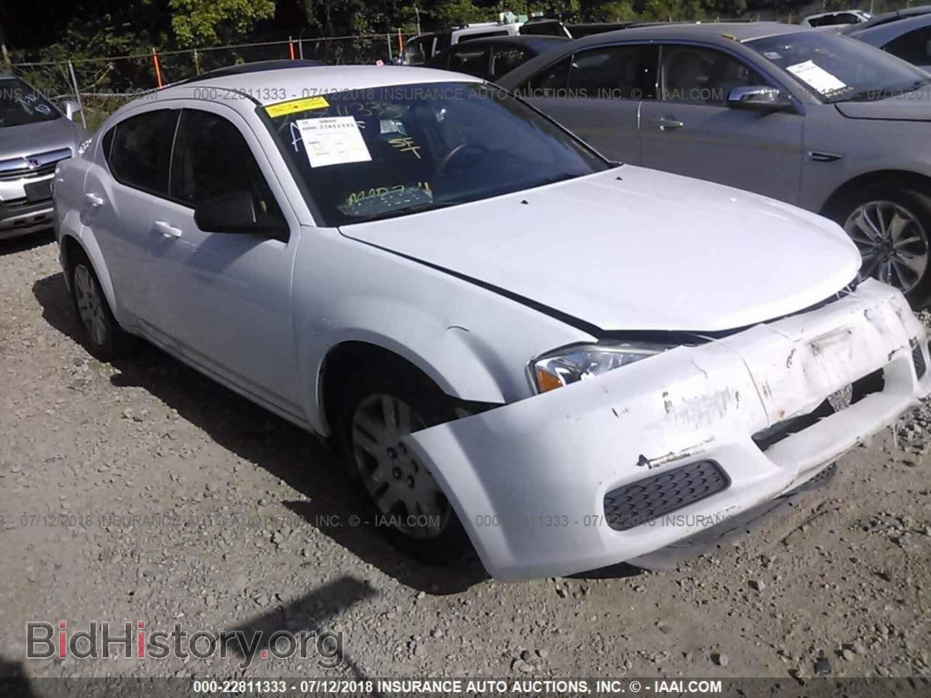 Photo 1C3CDZAB7EN133682 - Dodge Avenger 2014