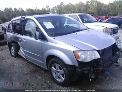 2011 Dodge GRAND CARAVAN, серебристый — VIN 2D4RN5DGXBR706823, IAAI
