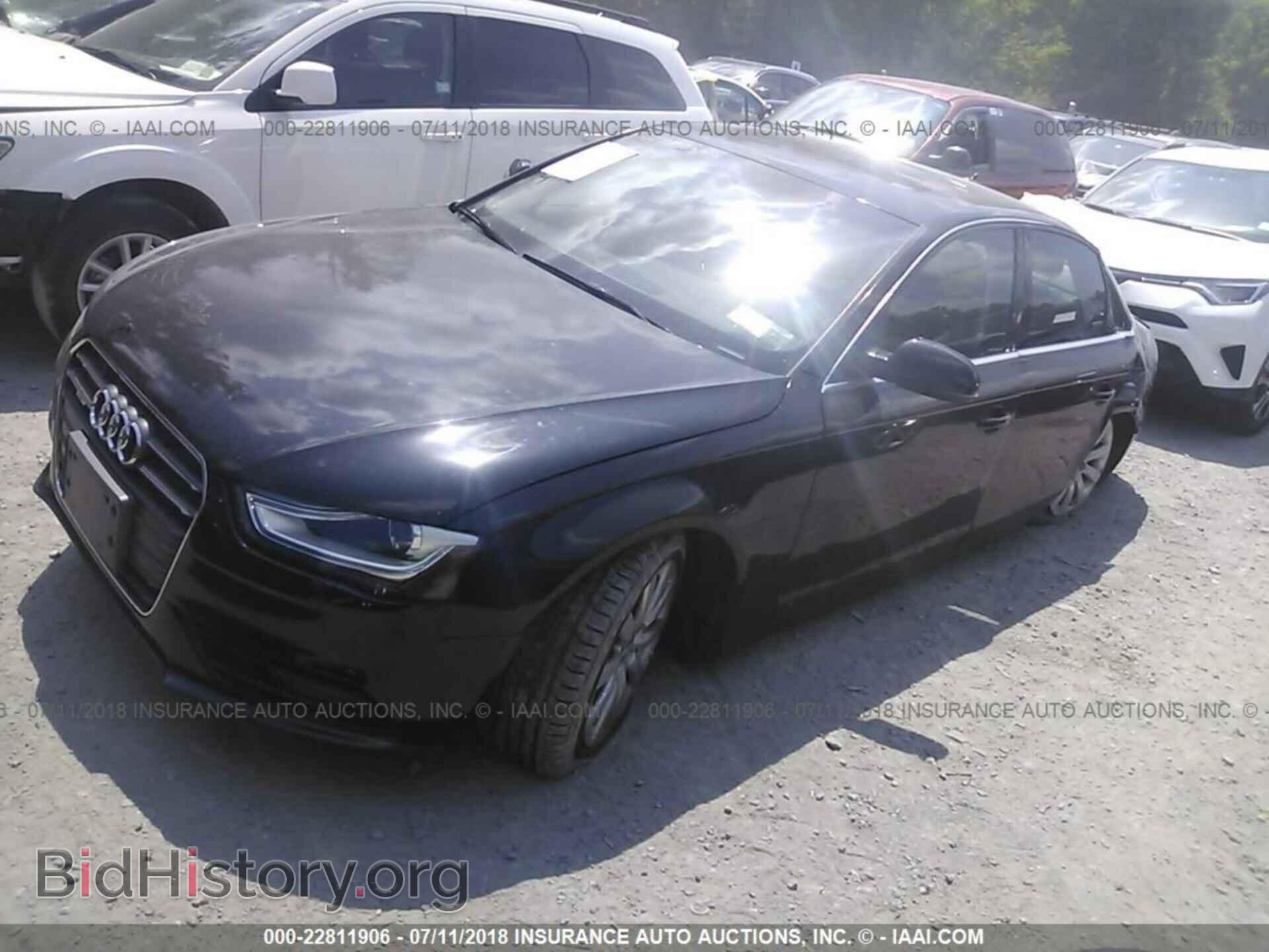 2013 Audi A4 - VIN: WAUBFAFL5DN022032 - Фото 2