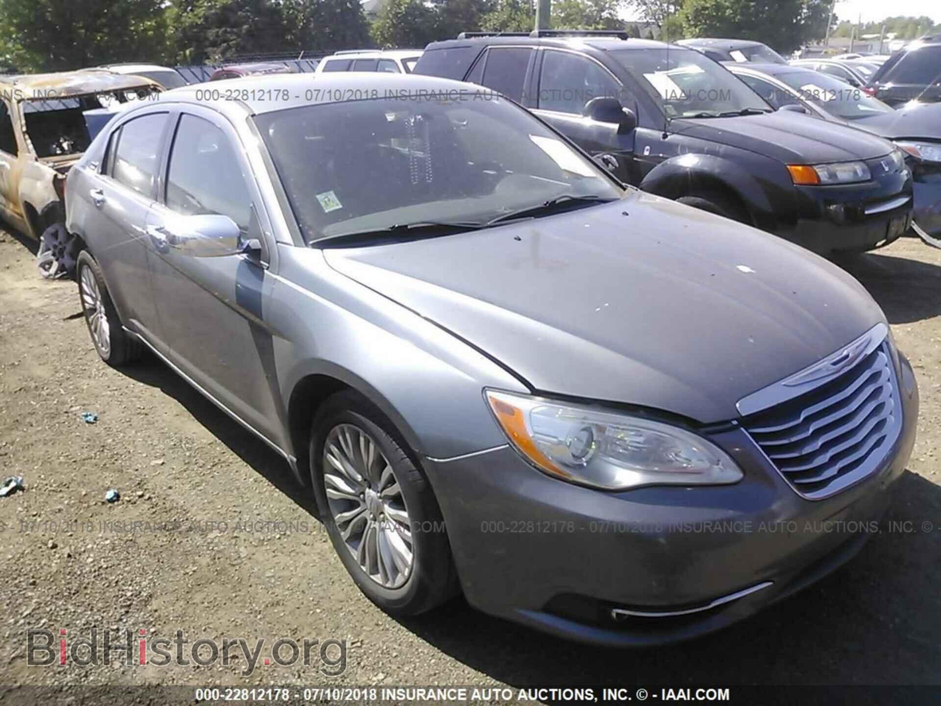 Фотография 1C3CCBCB3CN106399 - Chrysler 200 2012
