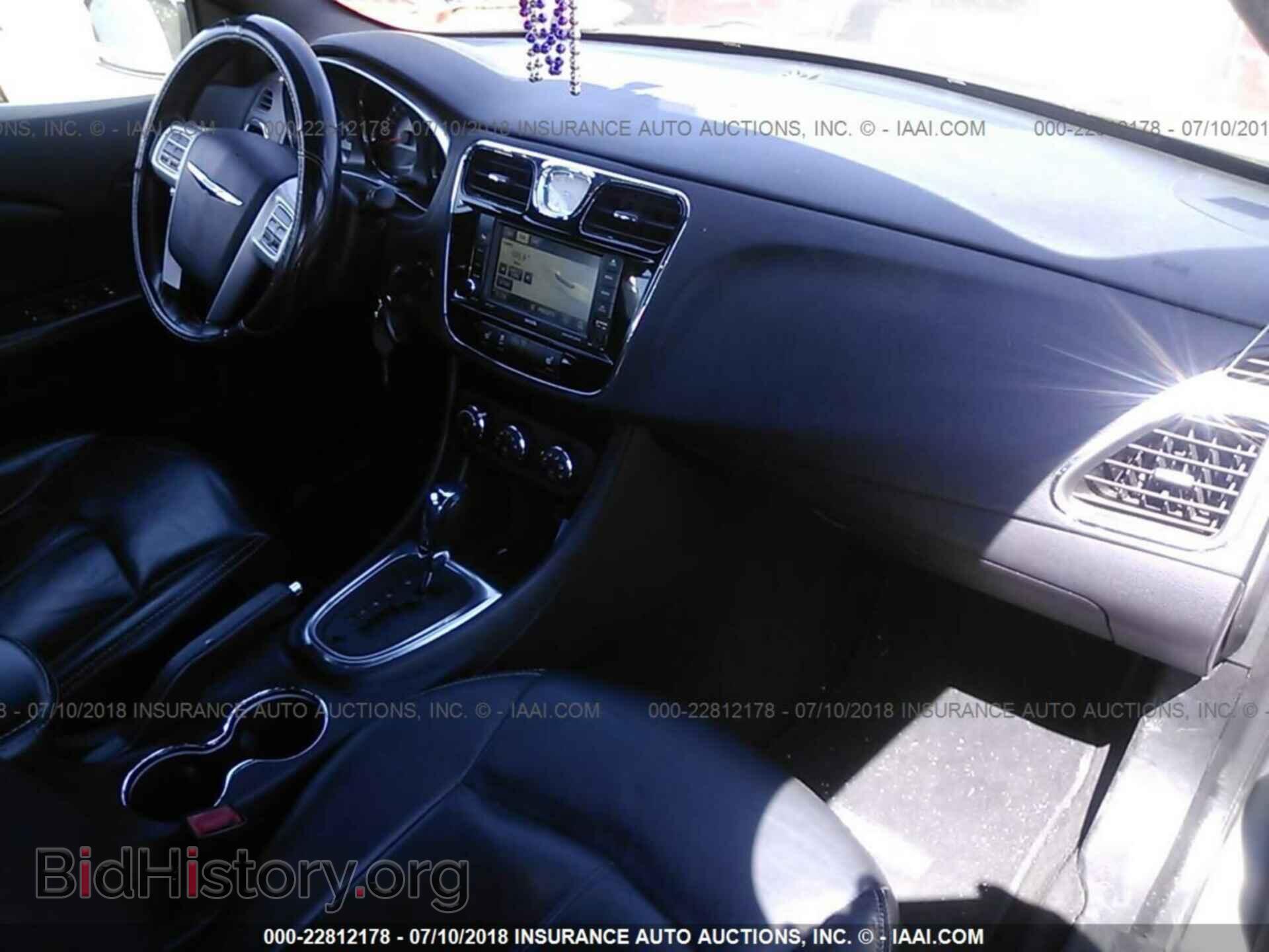 2012 Chrysler 200 - VIN: 1C3CCBCB3CN106399 - Фото 5