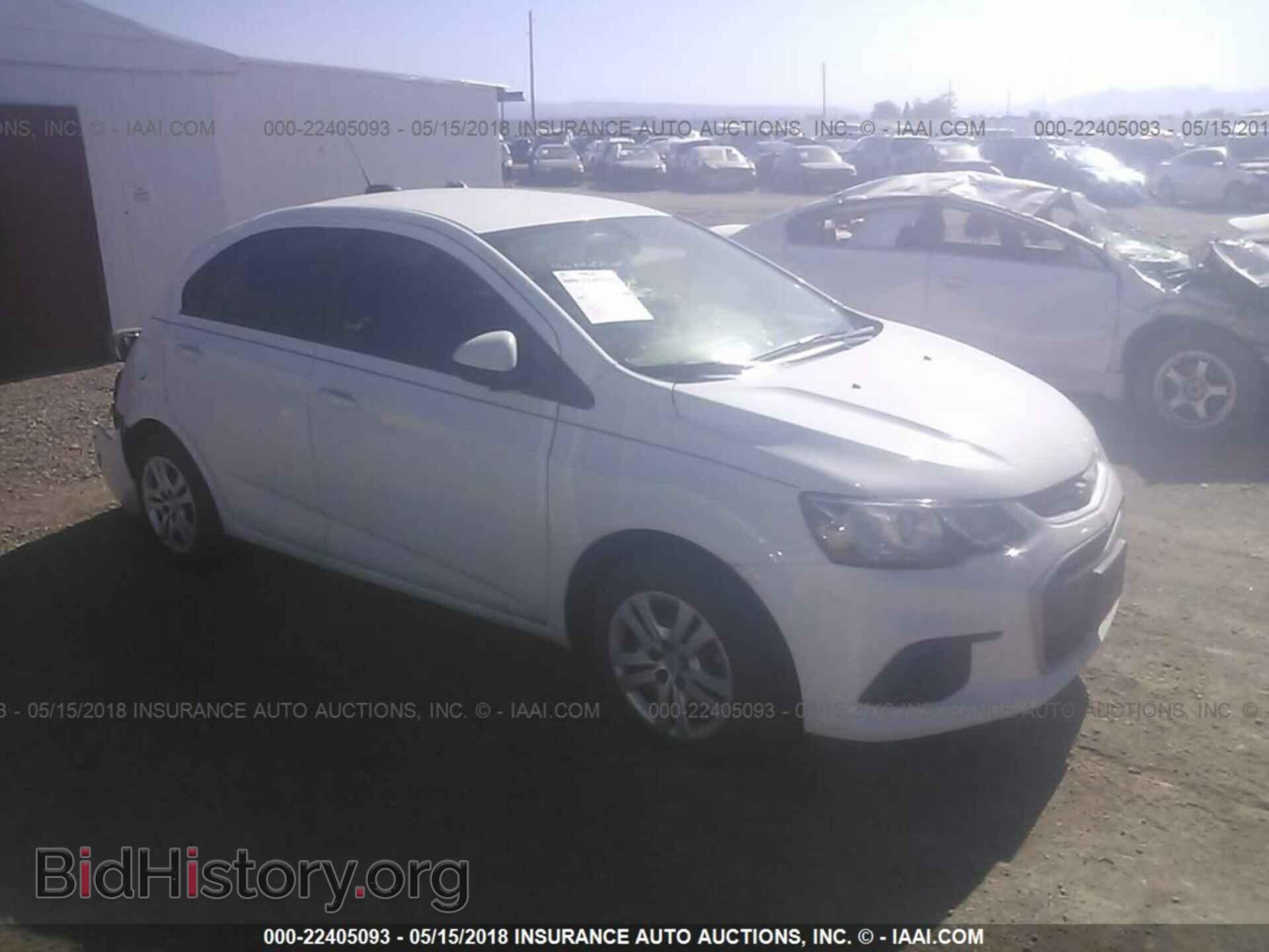 Photo 1G1JB5SH9H4104465 - CHEVROLET SONIC 2017