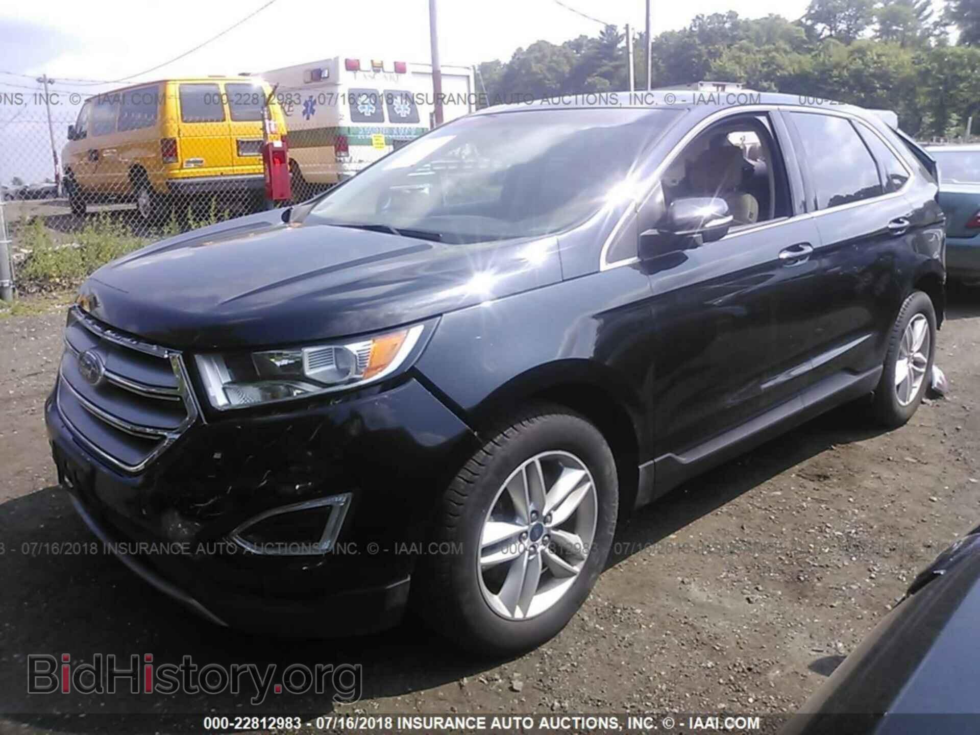 2015 Ford Edge - VIN: 2FMTK4J88FBB01924 - Фото 2