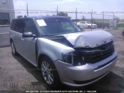 2012 Ford FLEX Limited, серебристый — VIN 2FMGK5DC7CBD16598, IAAI