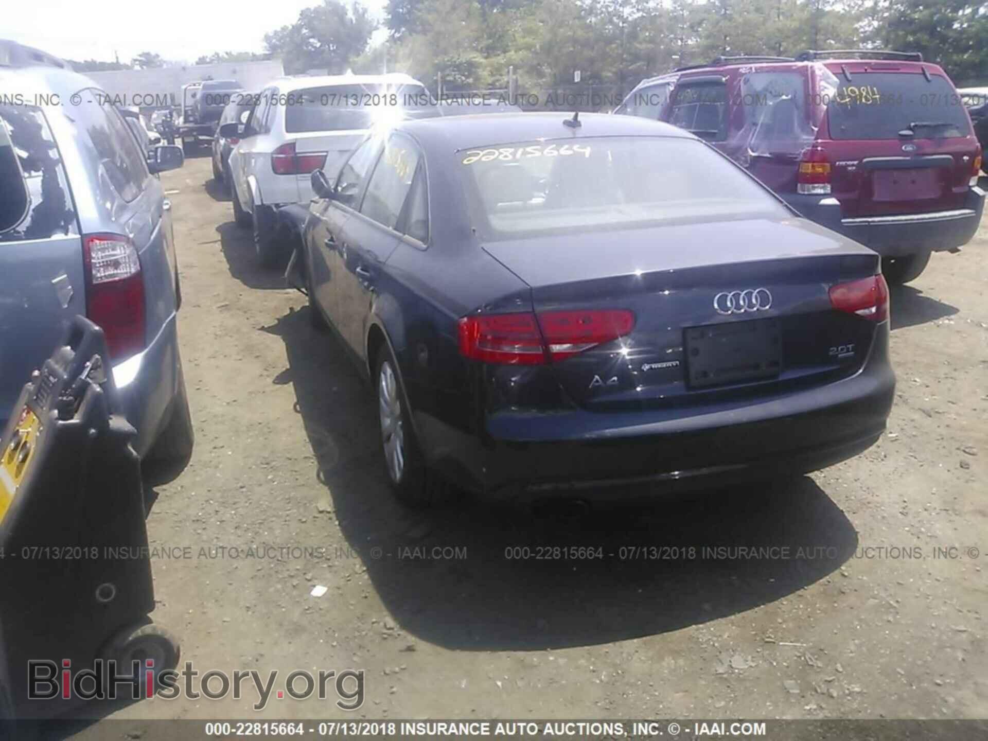 2014 Audi A4 - VIN: WAUBFAFL4EN009399 - Photo 3