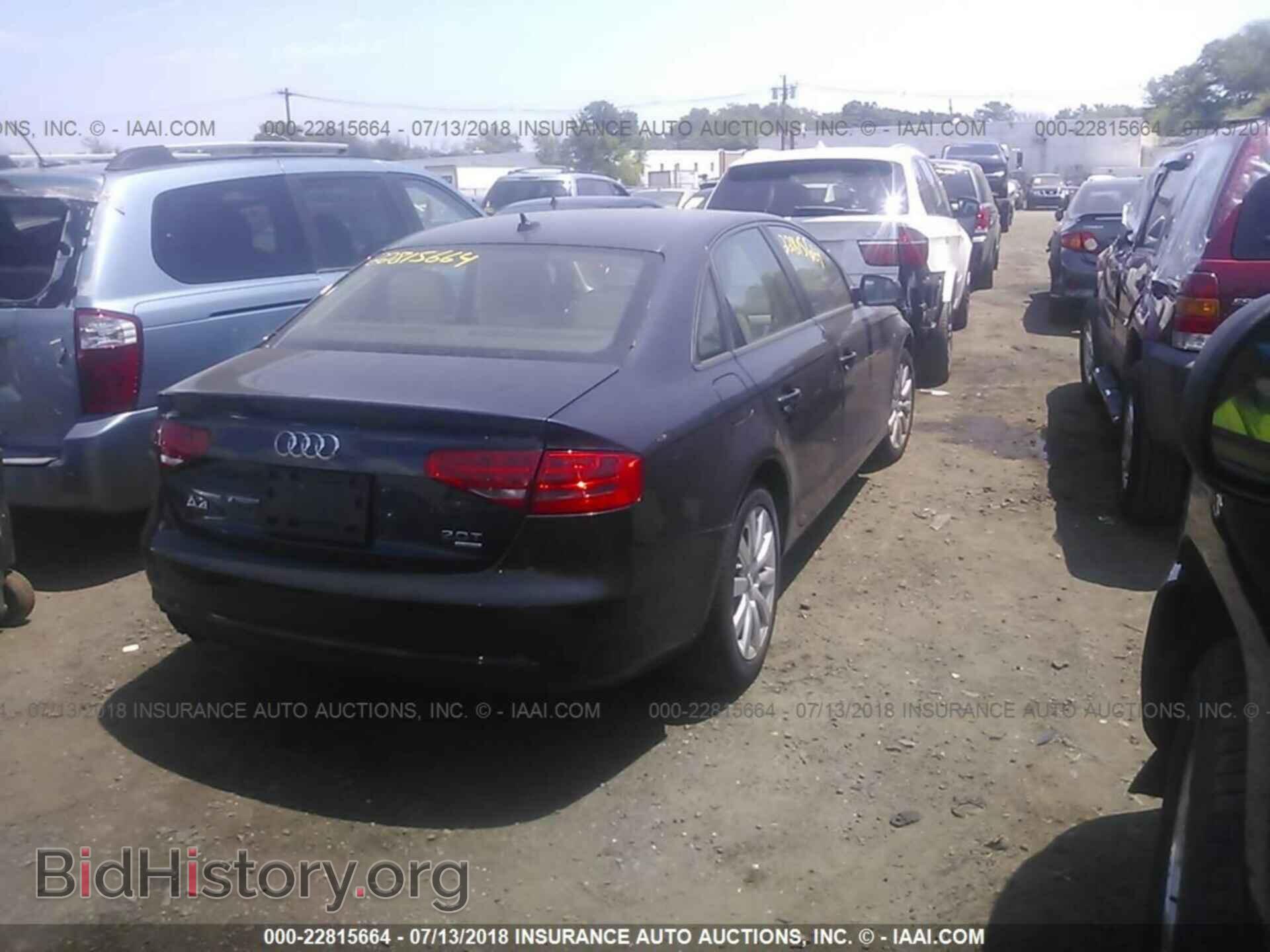 2014 Audi A4 - VIN: WAUBFAFL4EN009399 - Photo 4